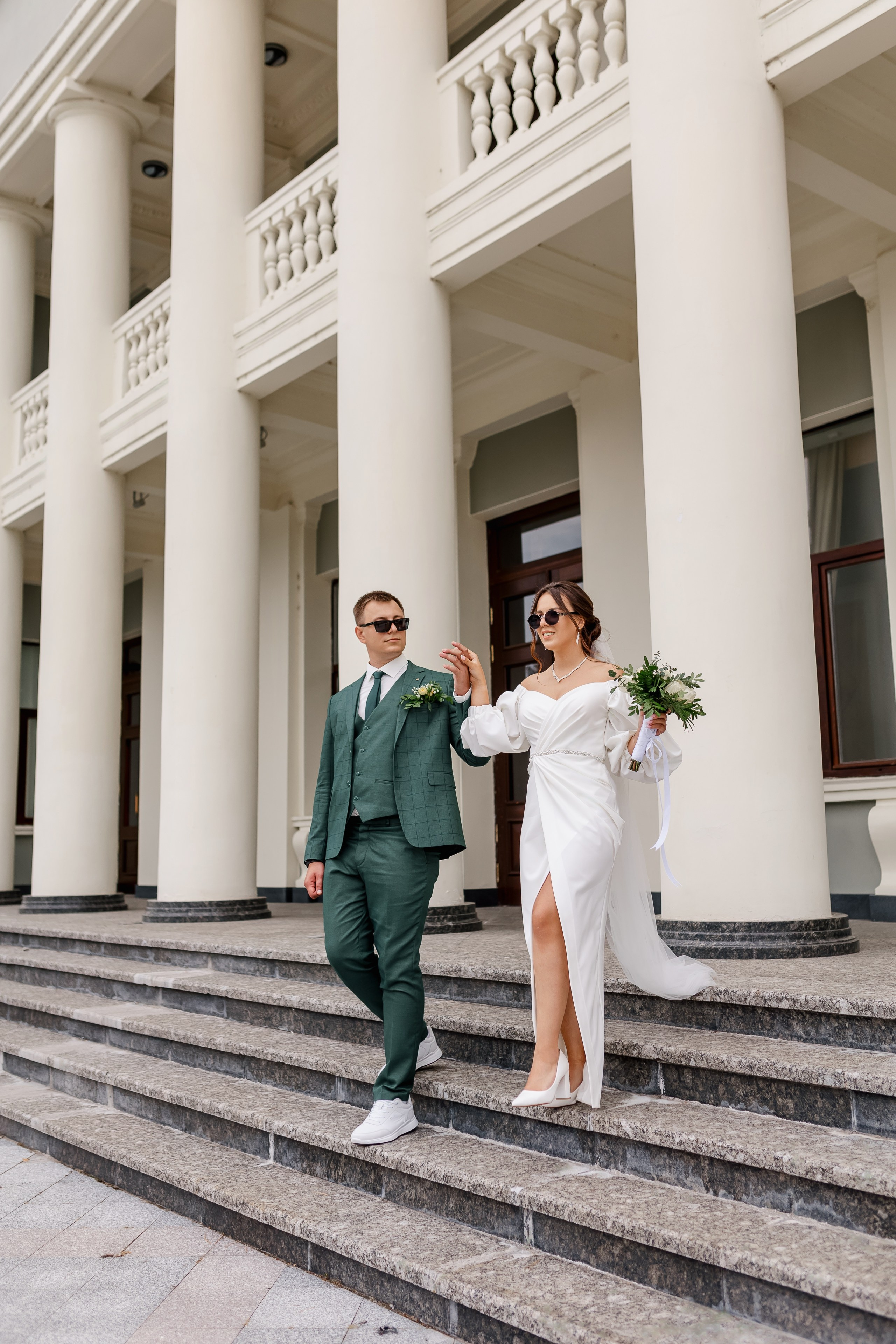 Олег и Юлия. Свадебная прогулка. Свадебный фотограф в Хабаровске