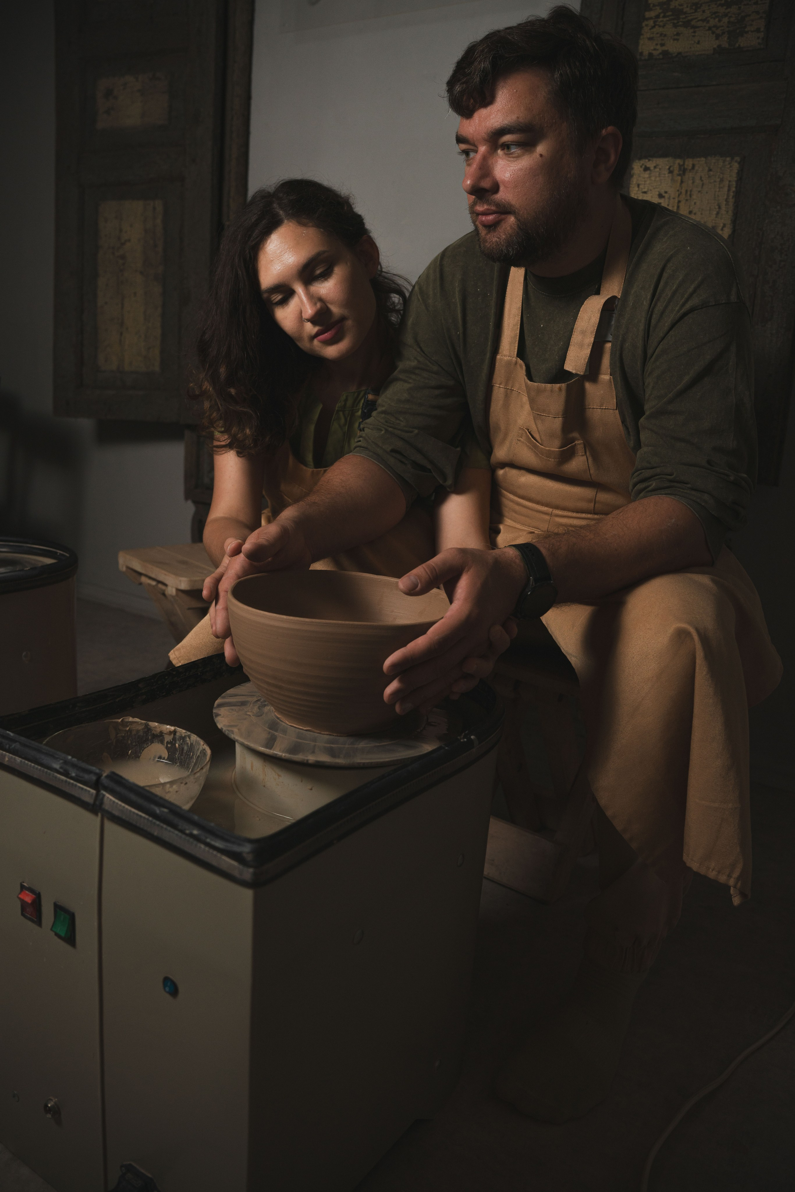 В гончарной. Семейный фотограф в Омске Александра Яровикова