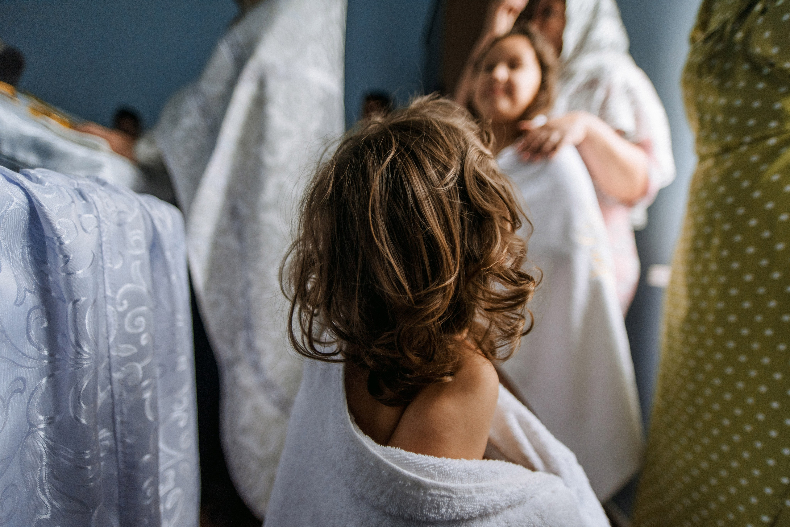 Крещение Даши и Алены. Семейный документальный фотограф в Волгограде Мариэта Додина