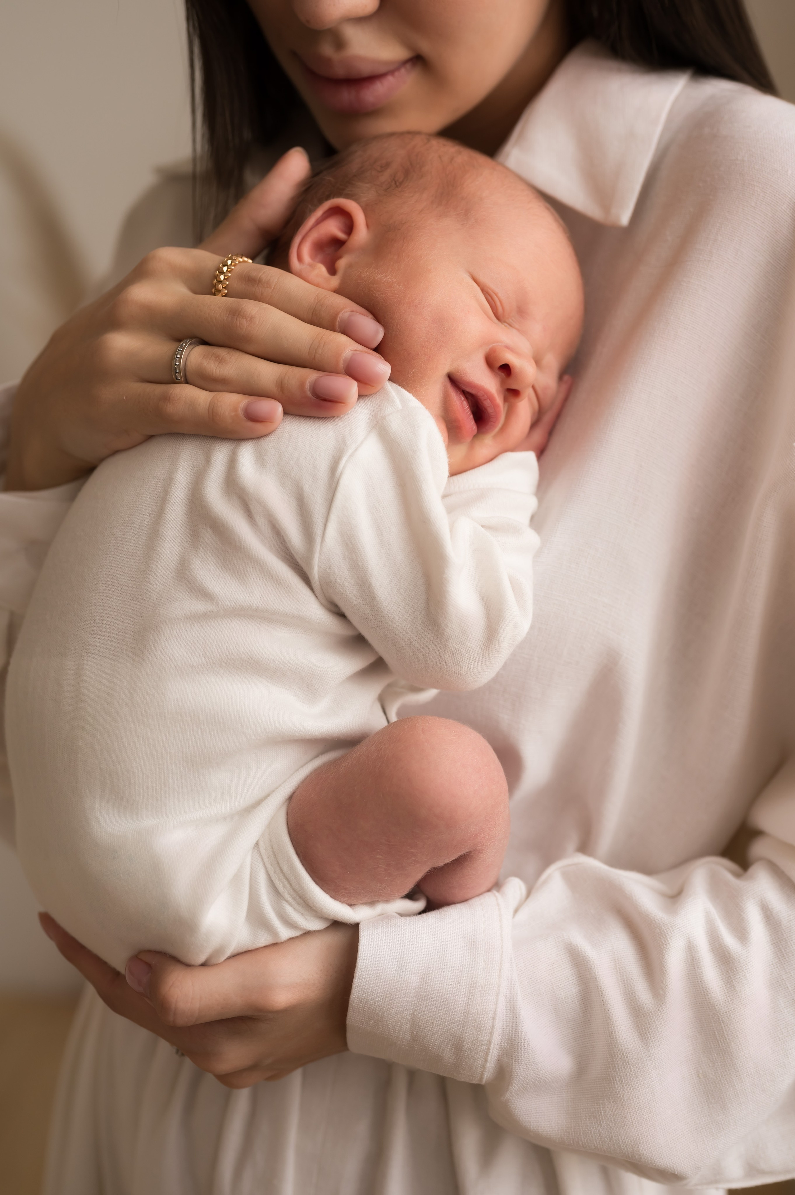 Newborn. Детский фотограф. Белый минимализм. Москва. Татьяна Тремасова