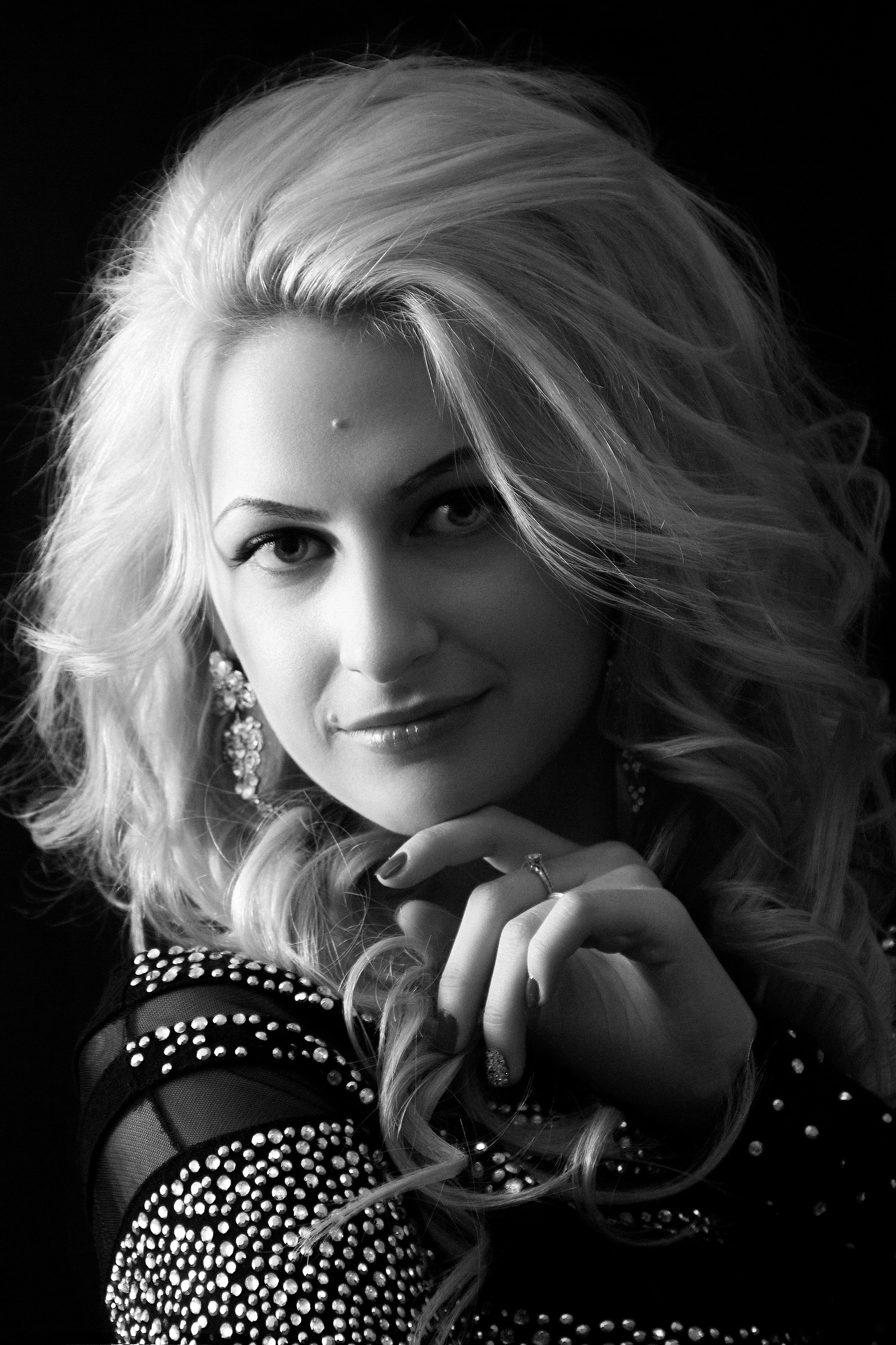 Анжелика (Чёрно-белое). Фотограф Пятигорск Кисловодск КМВ — Олег Олди