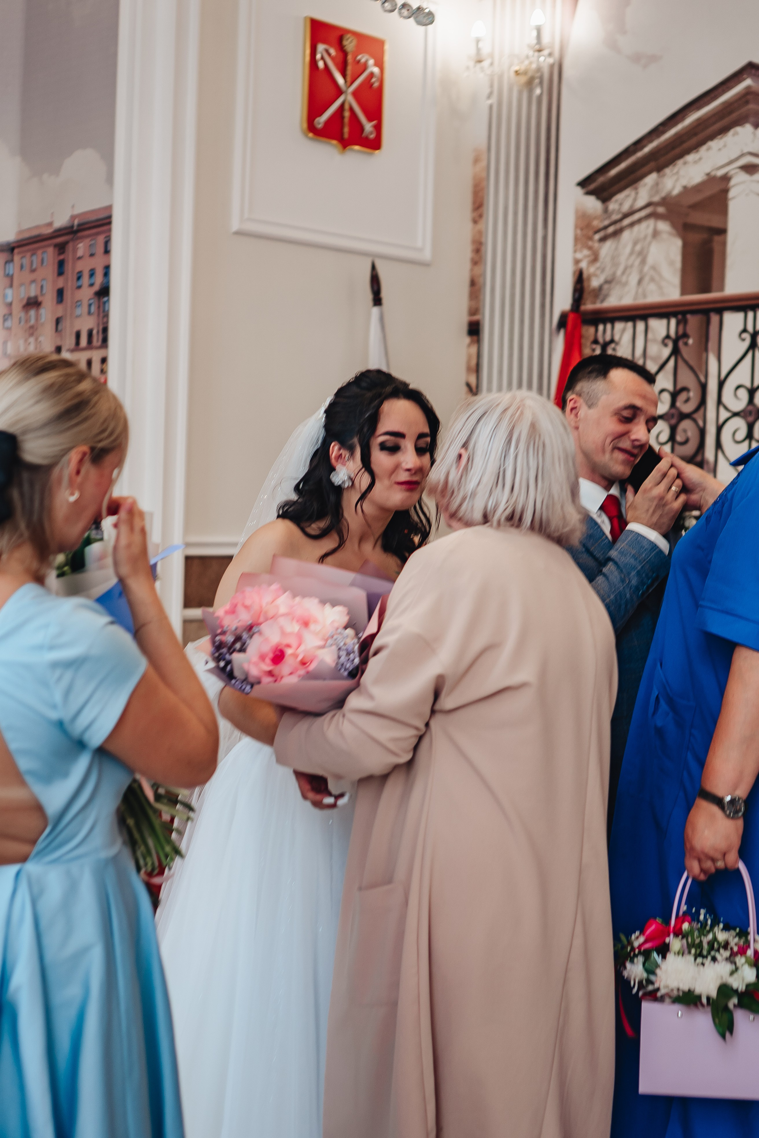 СВАДЕБНАЯ СЬЕМКА В ЗАГСЕ НА МОСКОВСКОМ ПРОСПЕКТЕ. Профессиональный фотограф, Санкт-Петербург — Виктория Богомолова