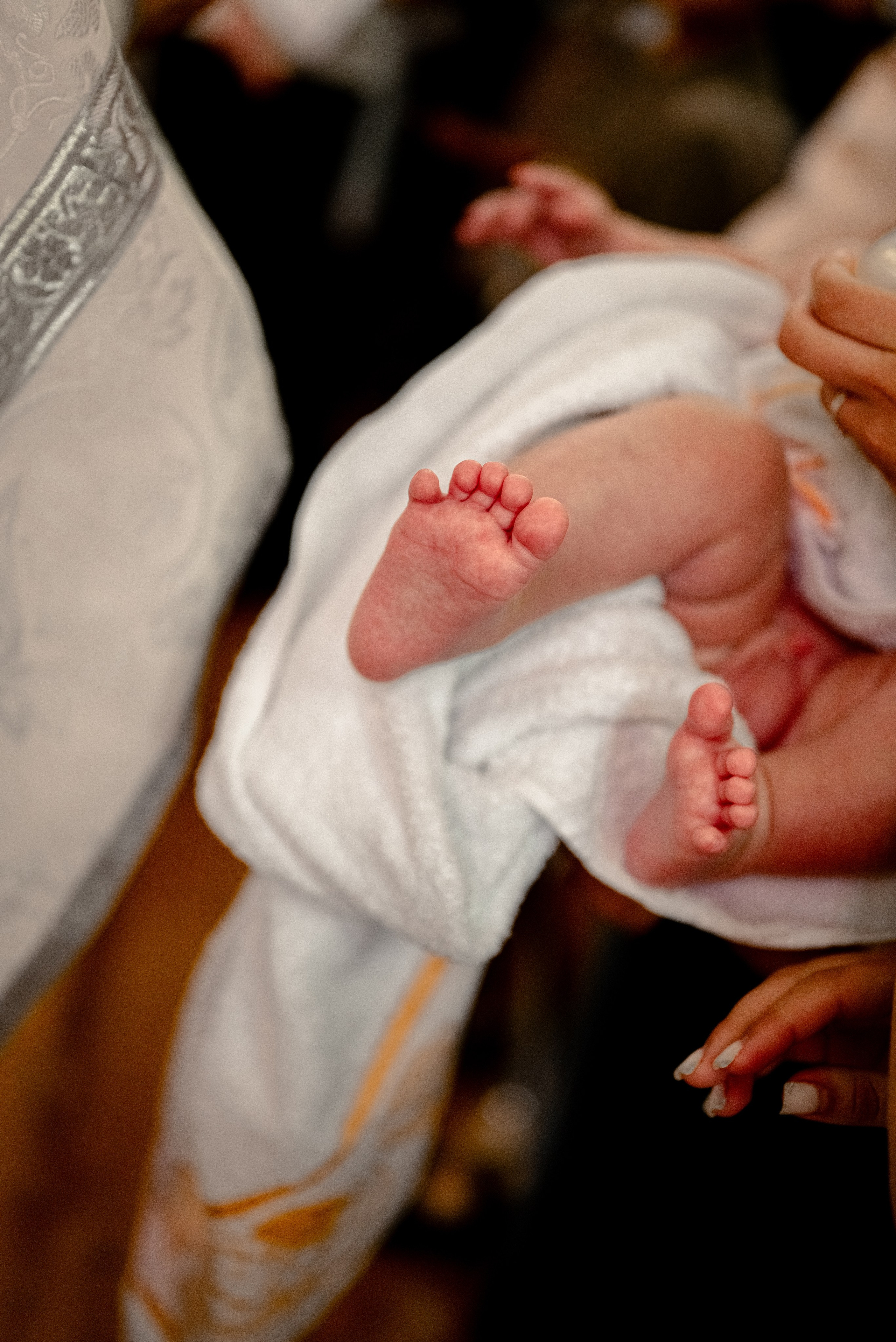 Таинство крещения. Фотограф Краснодарский край