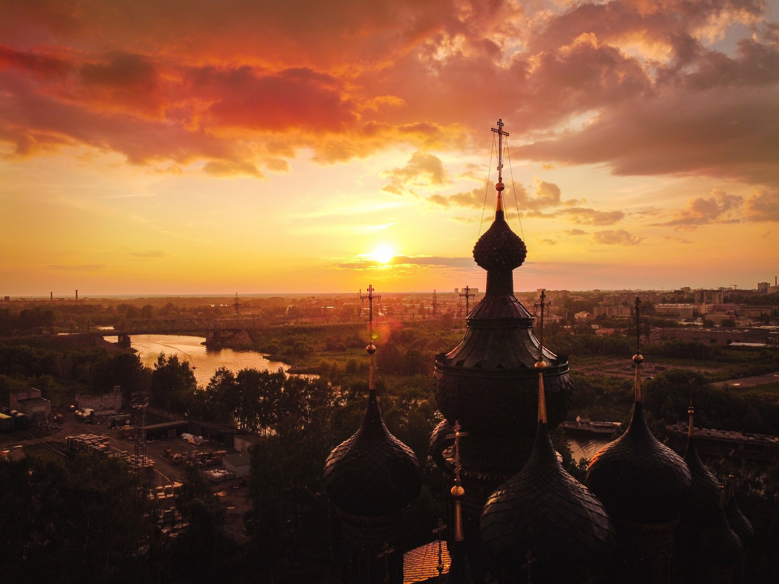Храмы. DRONBERRY — Аэросъемка Ярославль