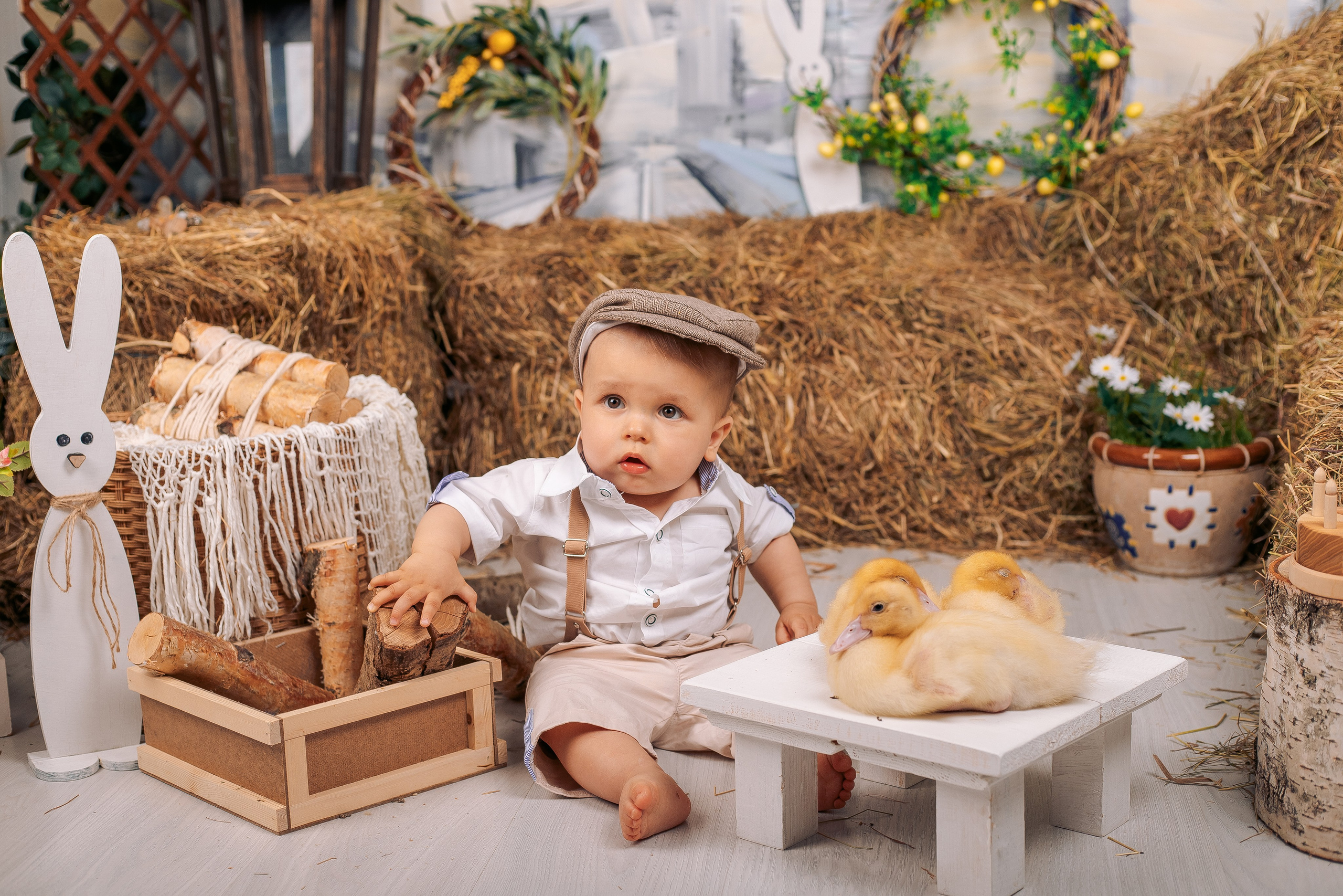 Пасхальный фотодень спб фотосессия с цыплятами и утятами. Фотограф в Санкт-Петербурге, Анна Скворцова