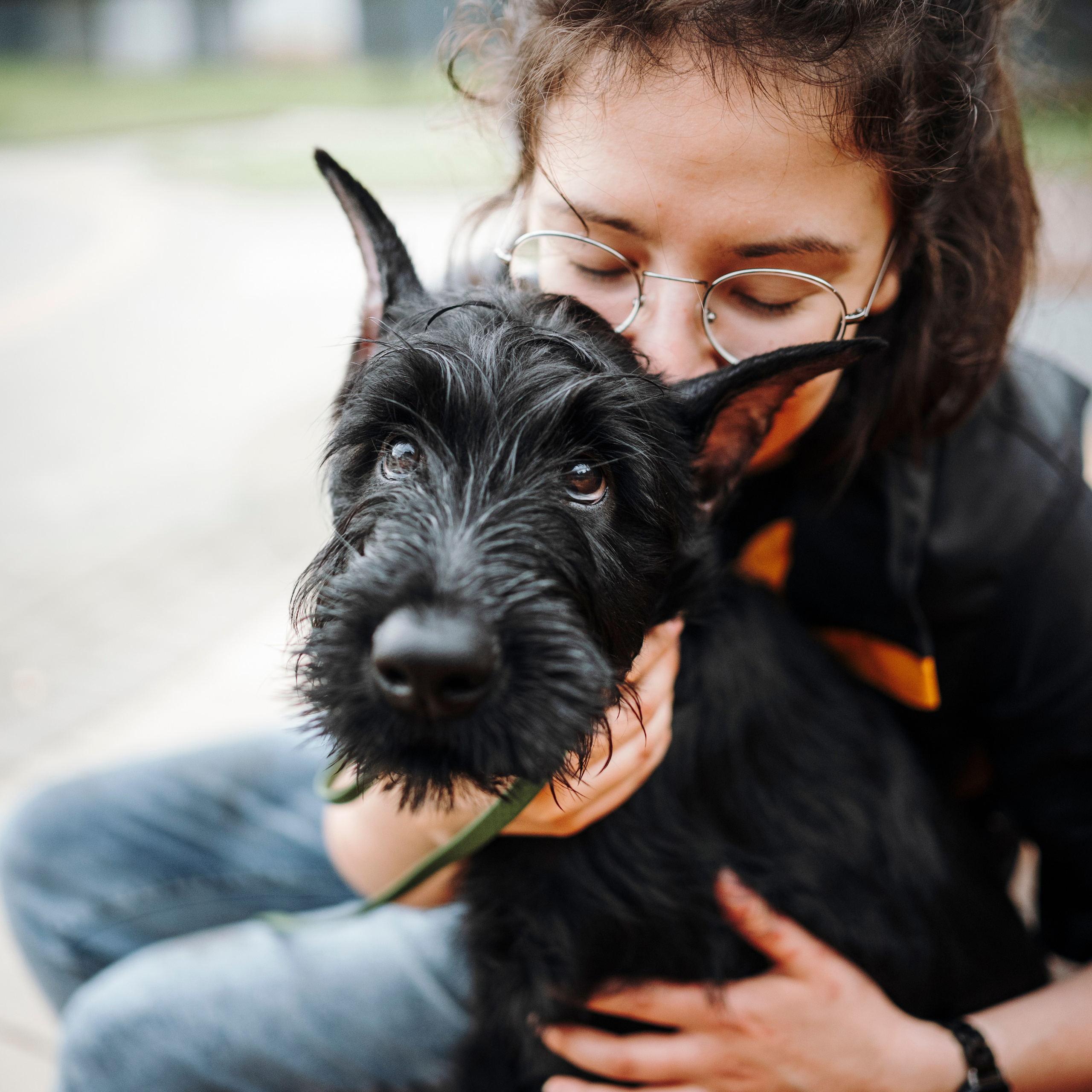 Даша и Умбра. Семейный фотограф анималист Ананьева Мария — Москва