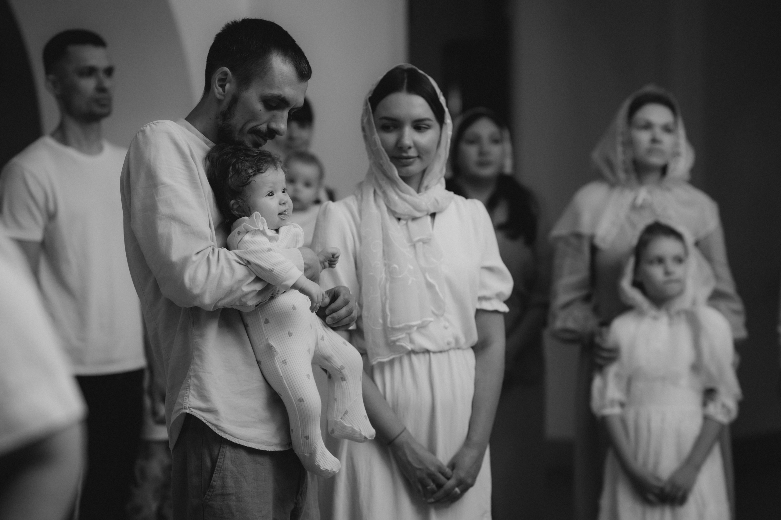 Крещение Машеньки. Семейный фотограф МОСКВА/Королёв