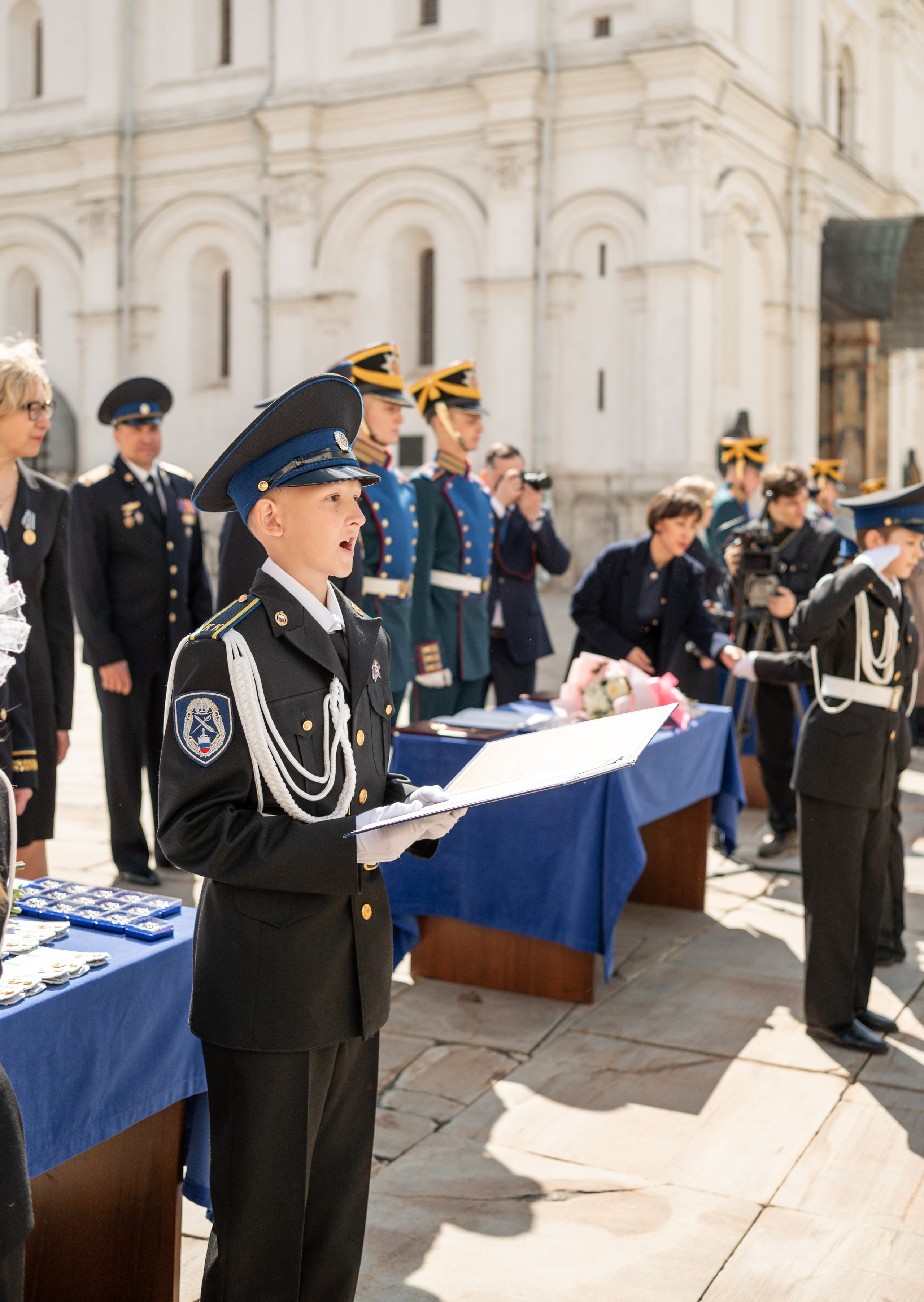 Фотосессия Присяги кадетов «Школа 1231 им. В. Д. Поленова». Детский и семейный фотограф г. Москва Оксана Катаджи