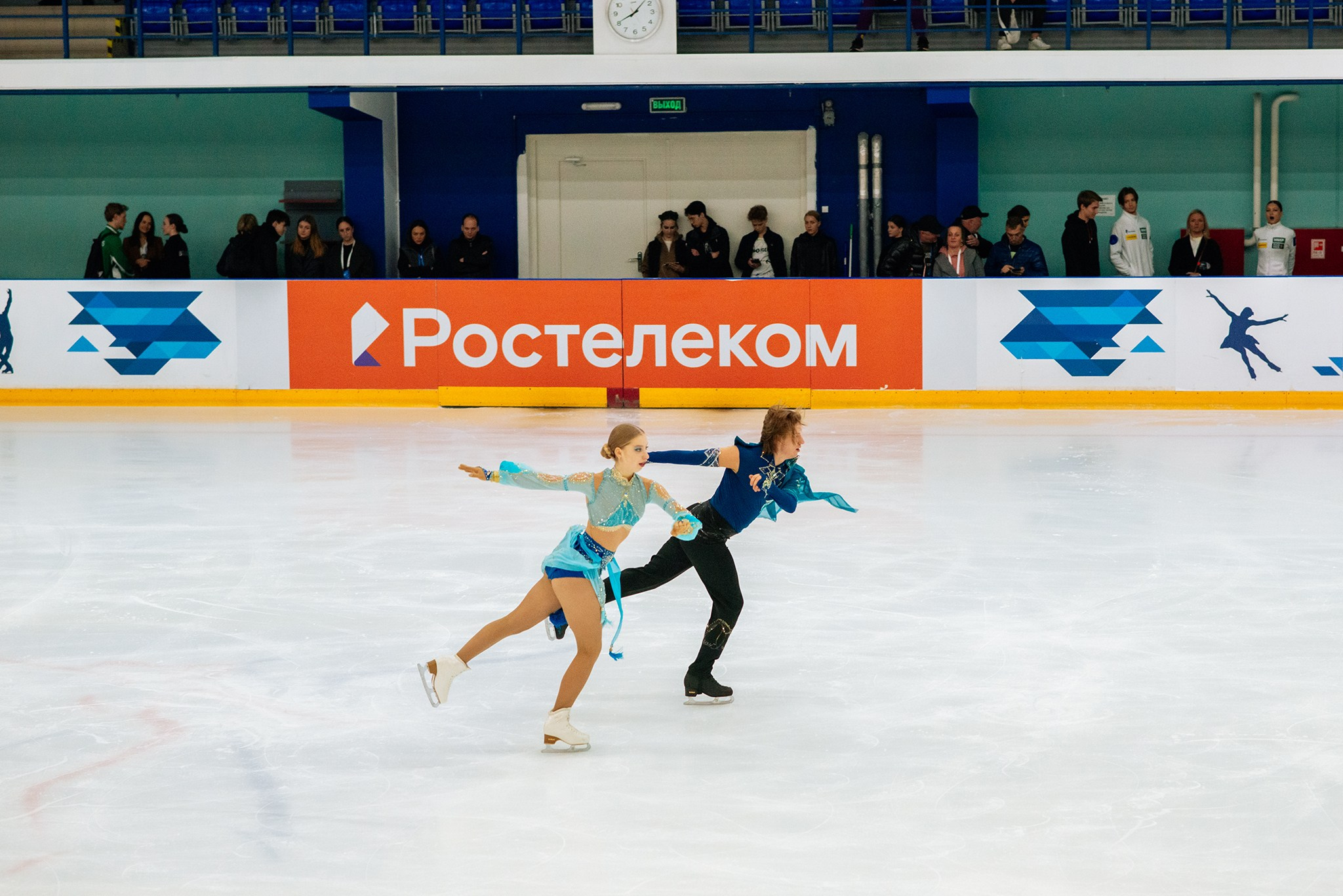 Танцы на льду. Елизавета Кириллова и Илья Карпов. Репортажный фотограф в Санкт-Петербурге Анастасия Клёпова