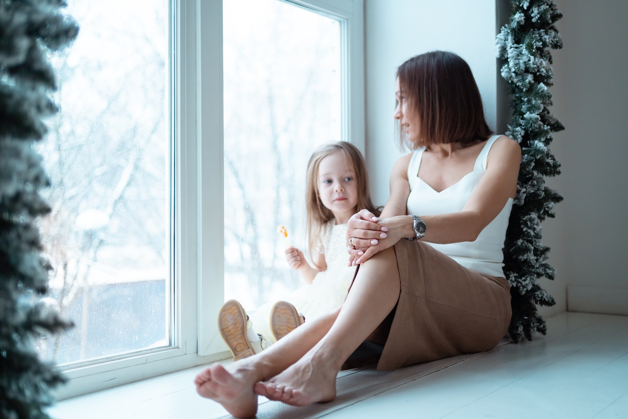 Наташа и Настя. Семейный фотограф Варвара Сорока в городе Москве