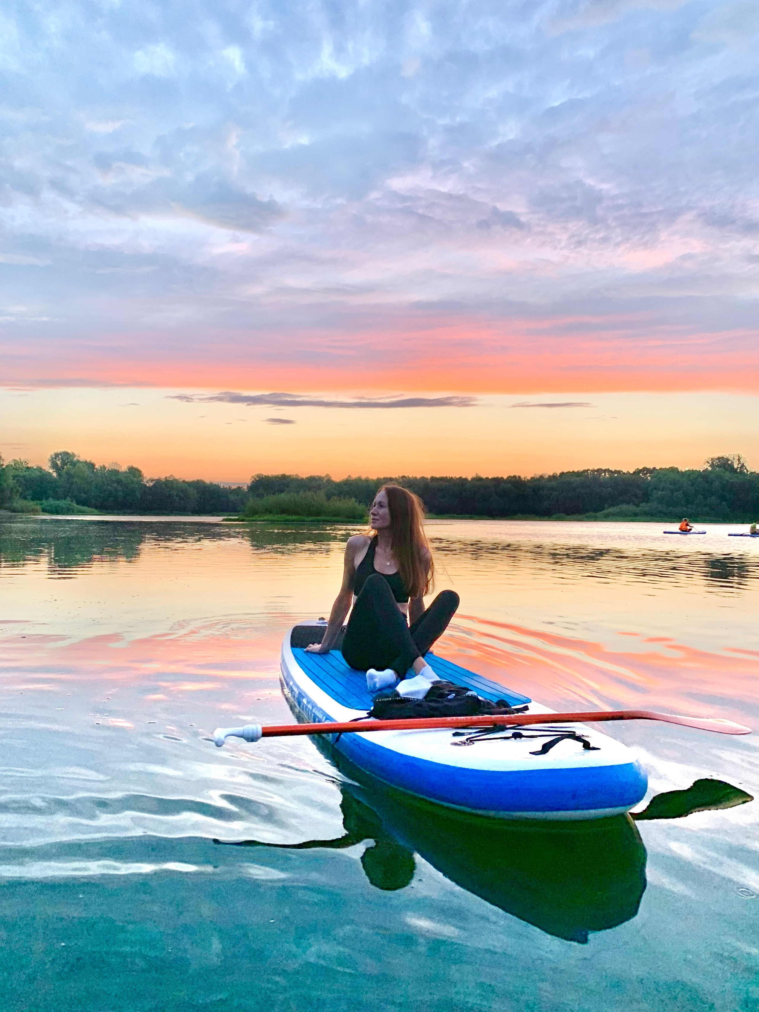 Рассветы на сапбордах в Уфе