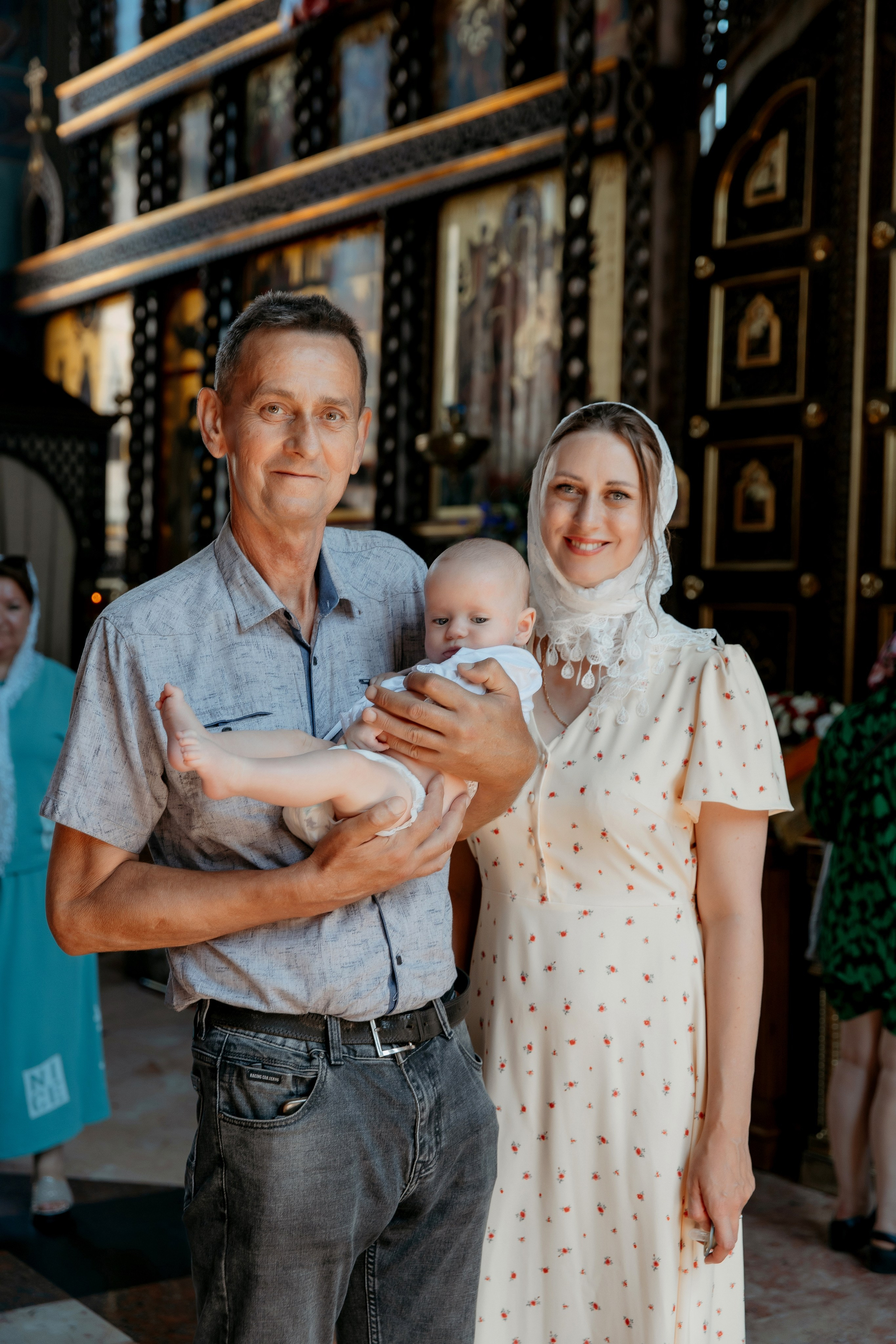 Таинство Крещения Михаила. Свадебный и Семейный Фотограф в Краснодаре