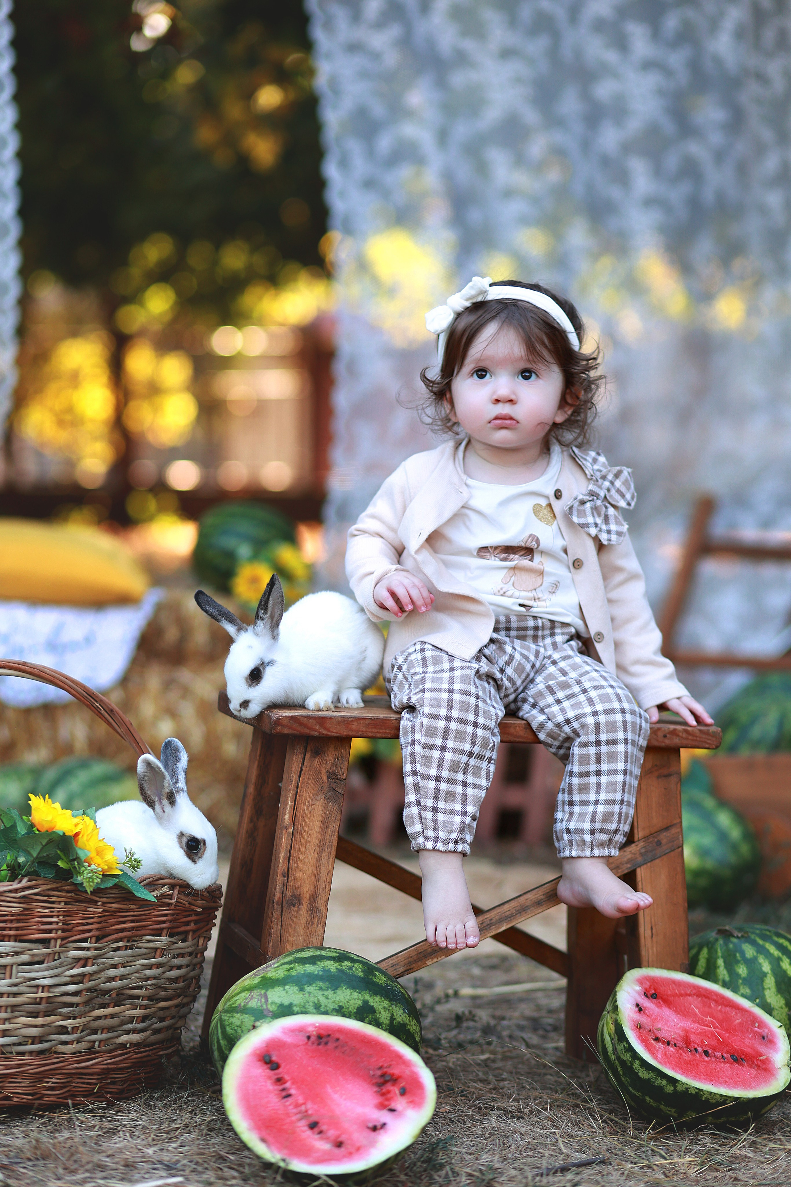 Арбузный фотодень. Детский семейный фотограф Краснодар
