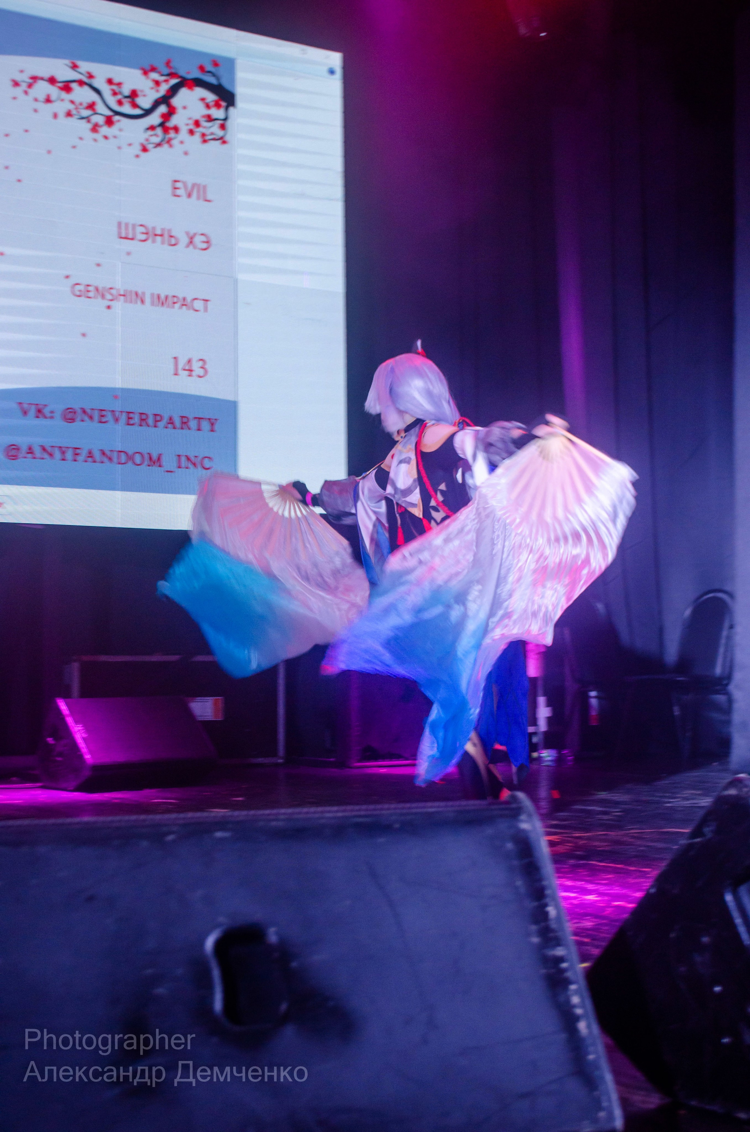 Фотосессия на фестивале косплея Never Party 3.0 в Москва