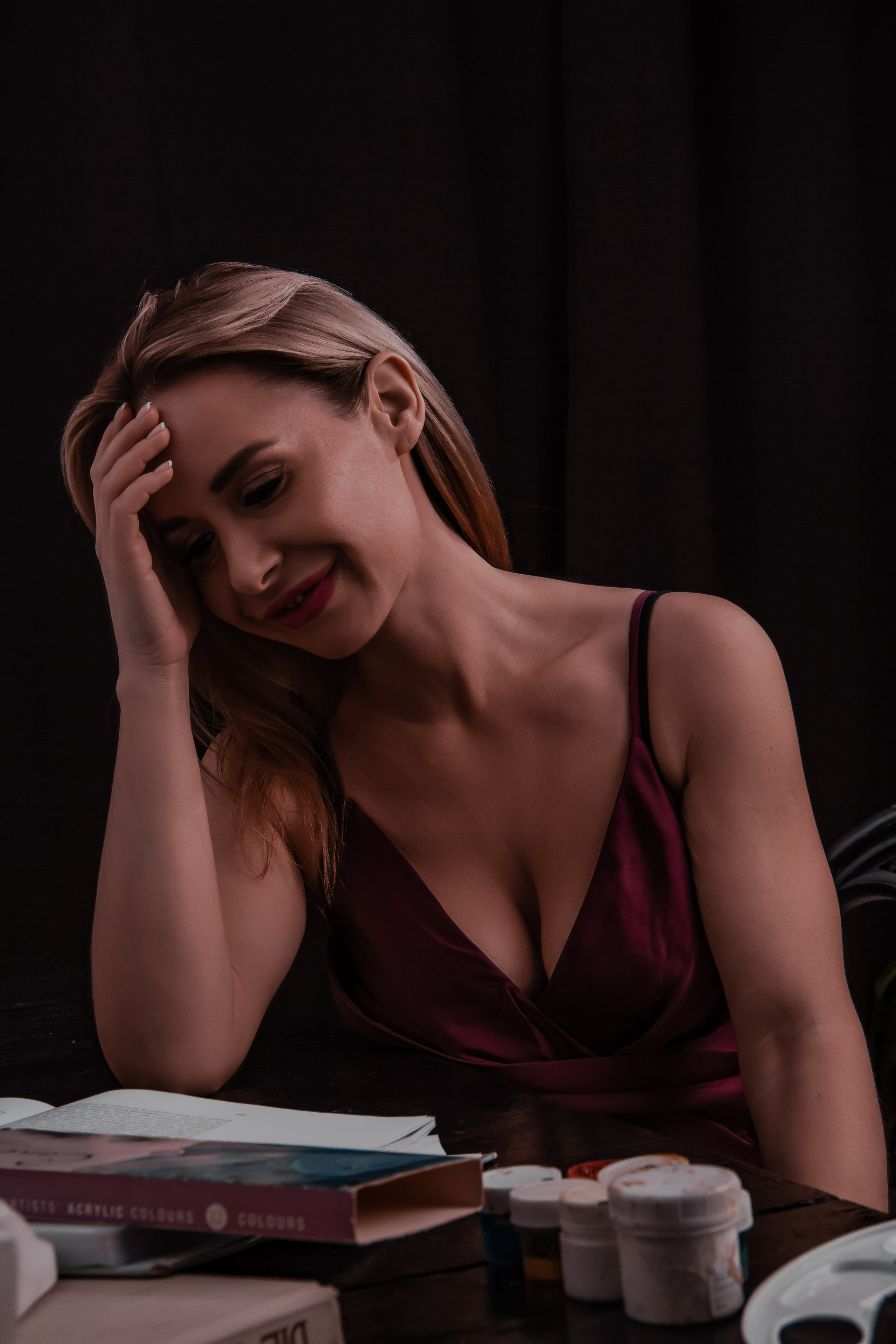 Фотосессия художника в Санкт-Петербурга. Портретный фотограф в Санкт-Петербурге Анастасия Епифанова