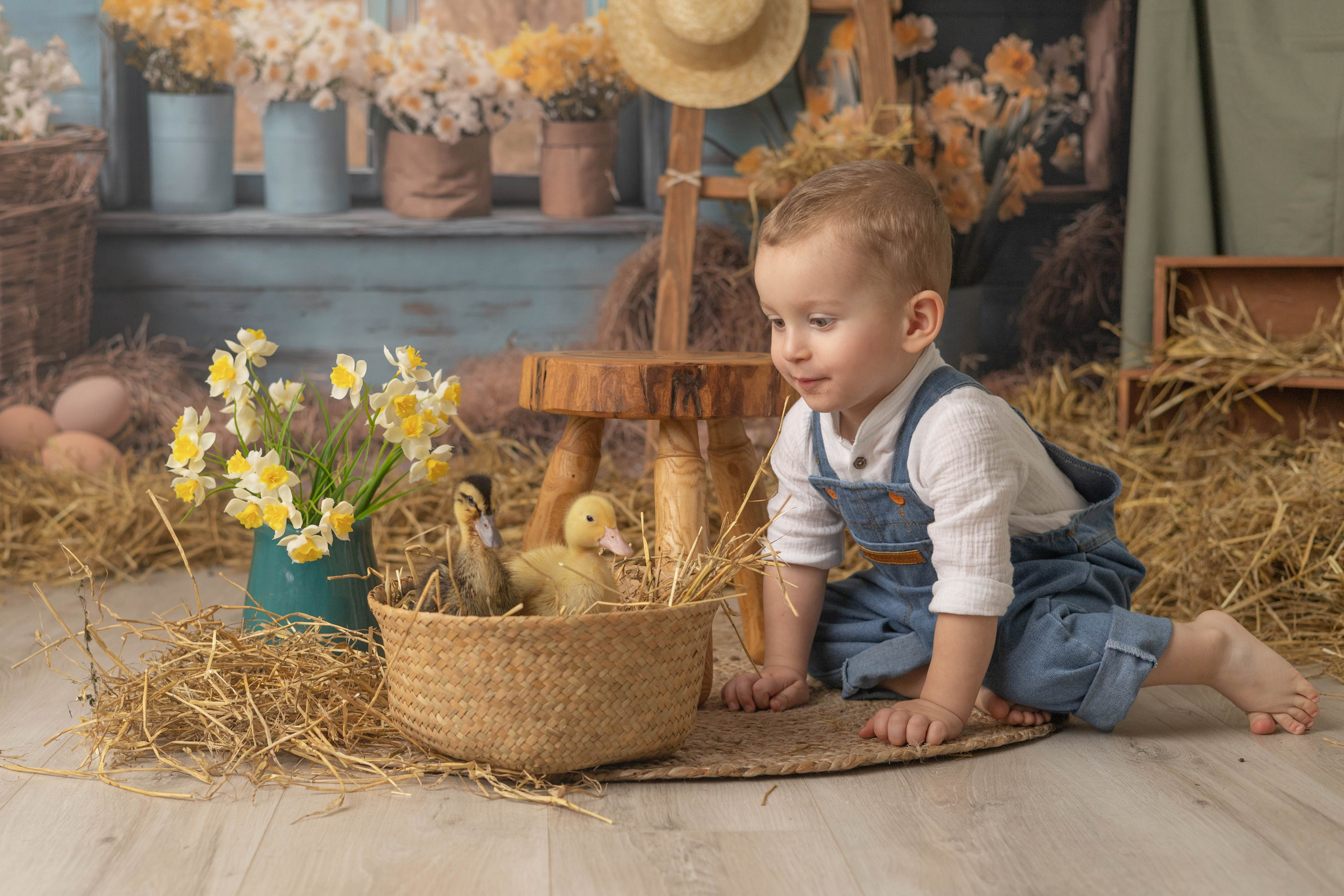 «Пасхальный». «Вкадре» — фотосессия новорожденных Тула | детский фотограф в Туле