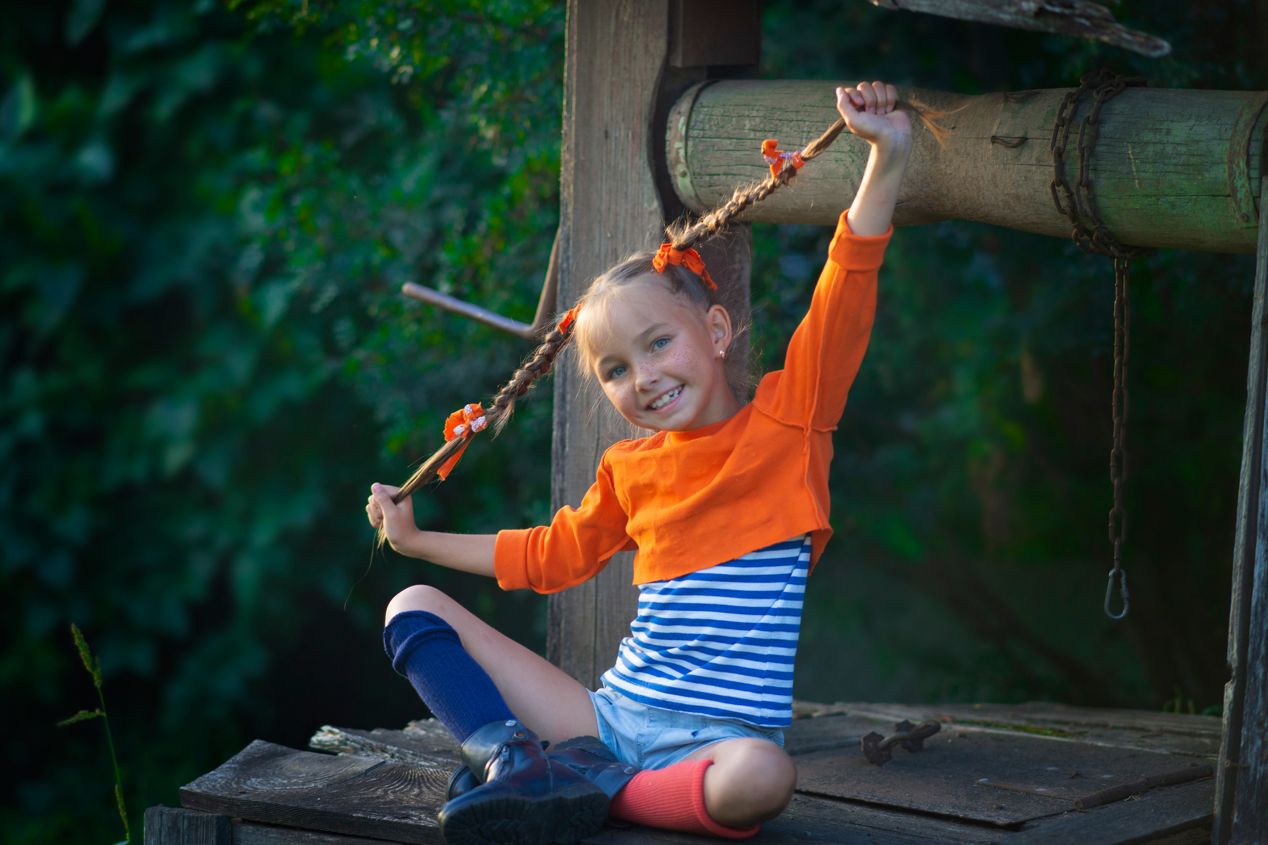 Пеппи длинный чулок. Фотограф Андрей Солод