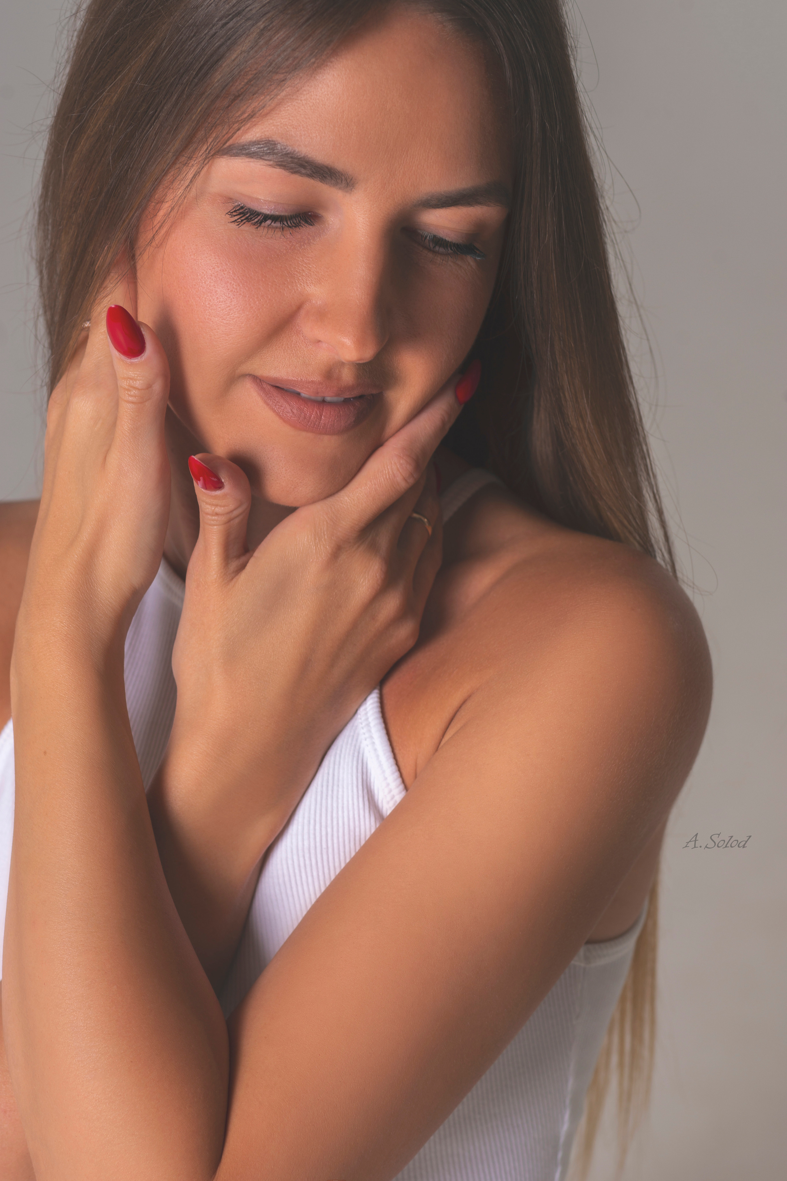 Галина. Студийная съемка бля социальных сетей