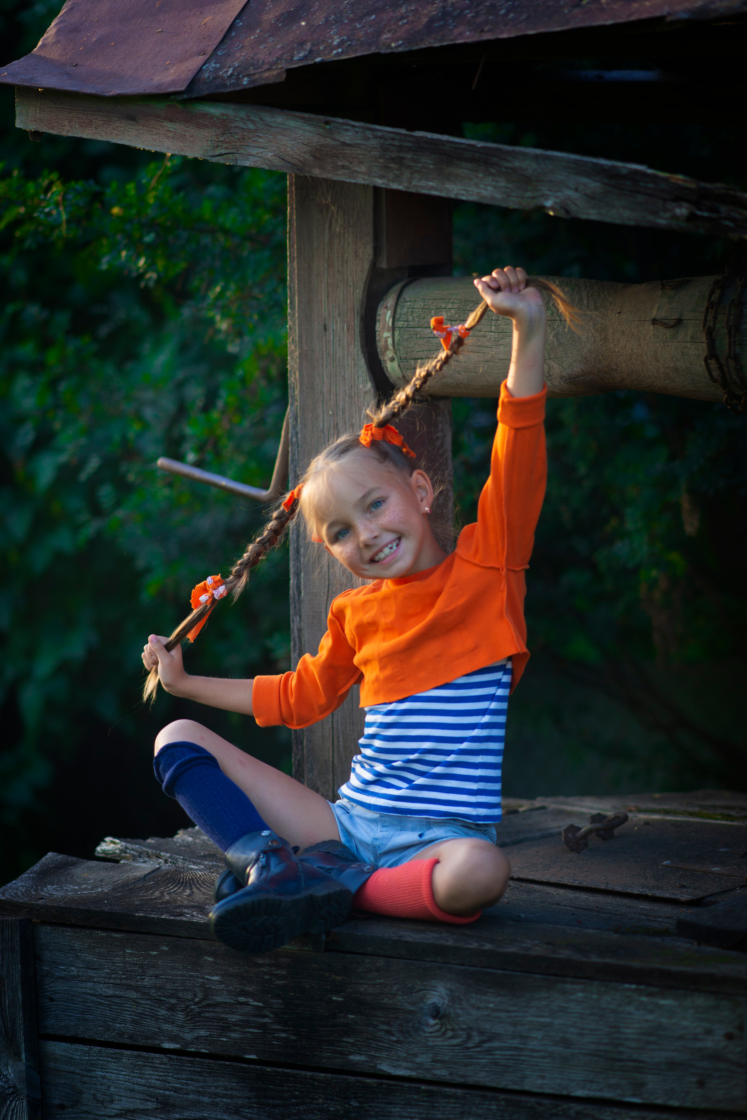 Пеппи длинный чулок. Фотограф Андрей Солод