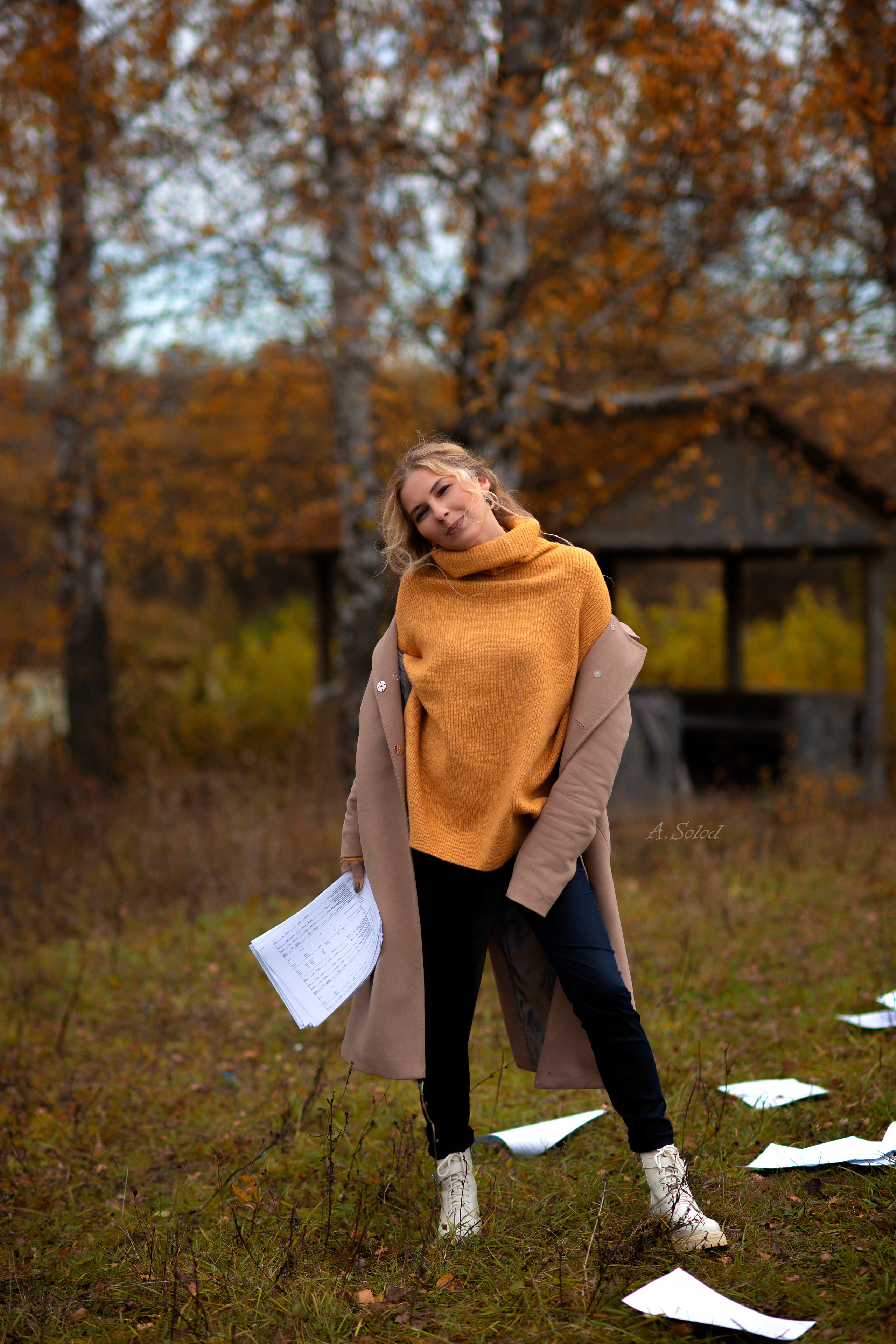 Сюжетная фотосессия «За написанием книги»