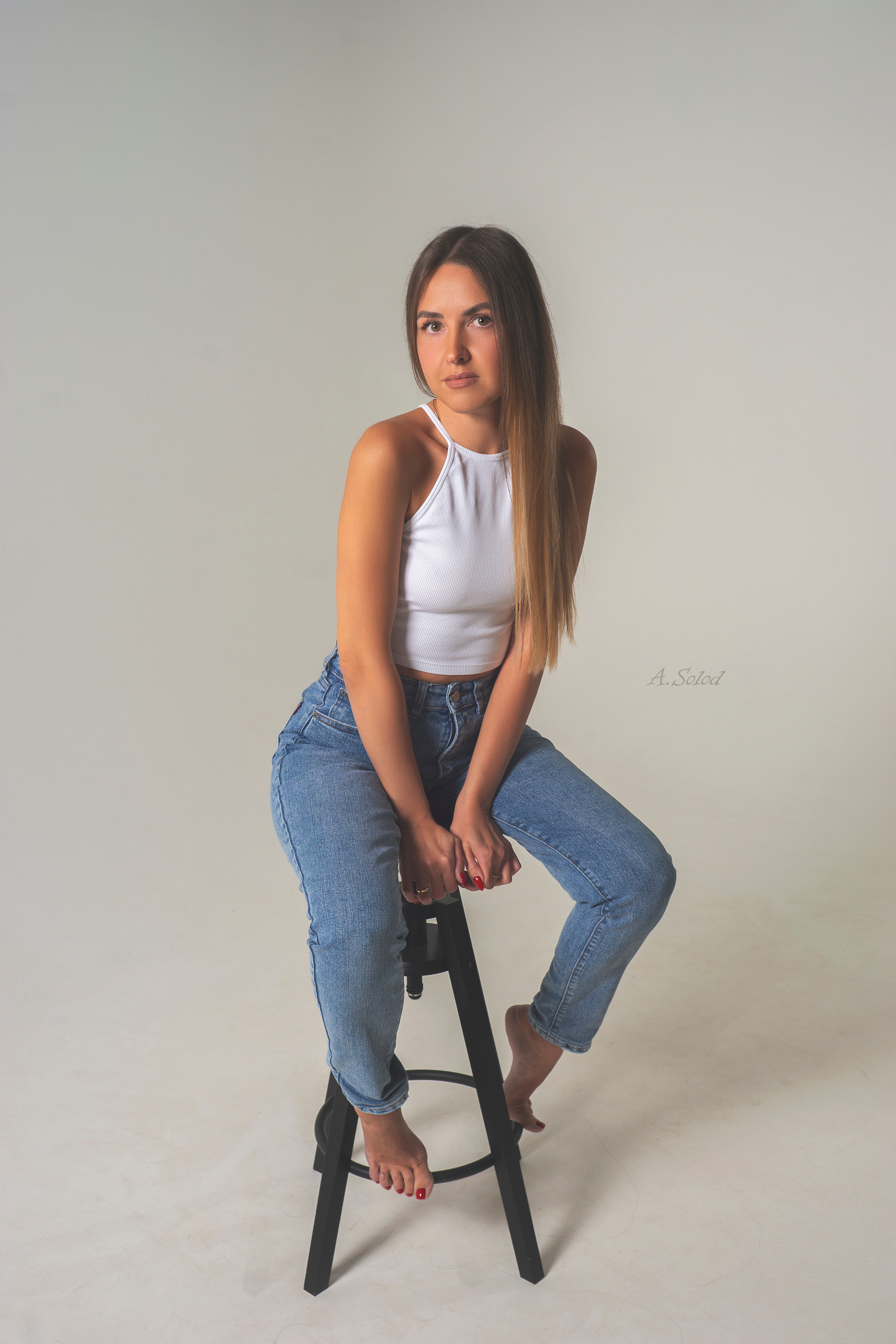 Галина. Студийная съемка бля социальных сетей