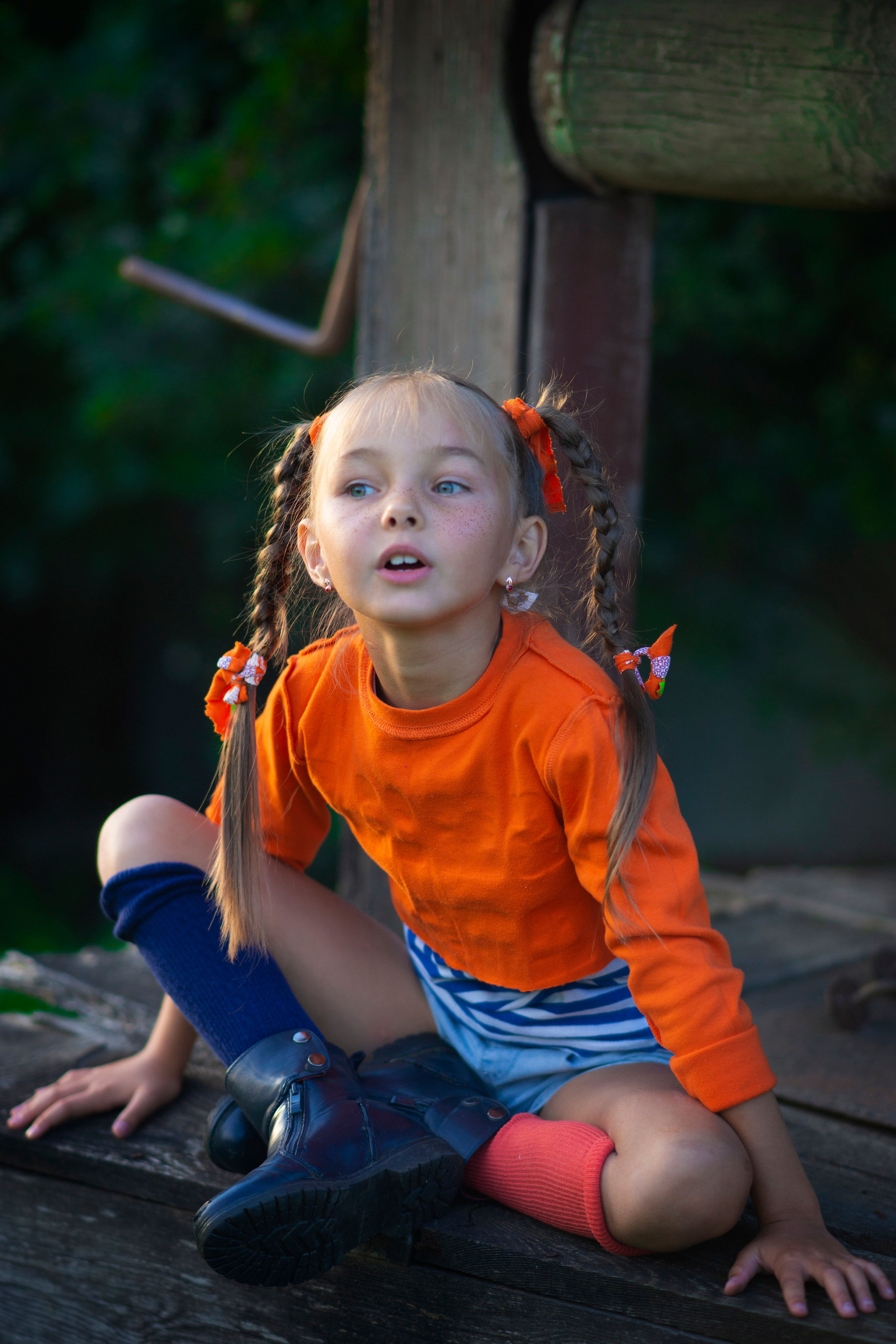 Пеппи длинный чулок. Фотограф Андрей Солод