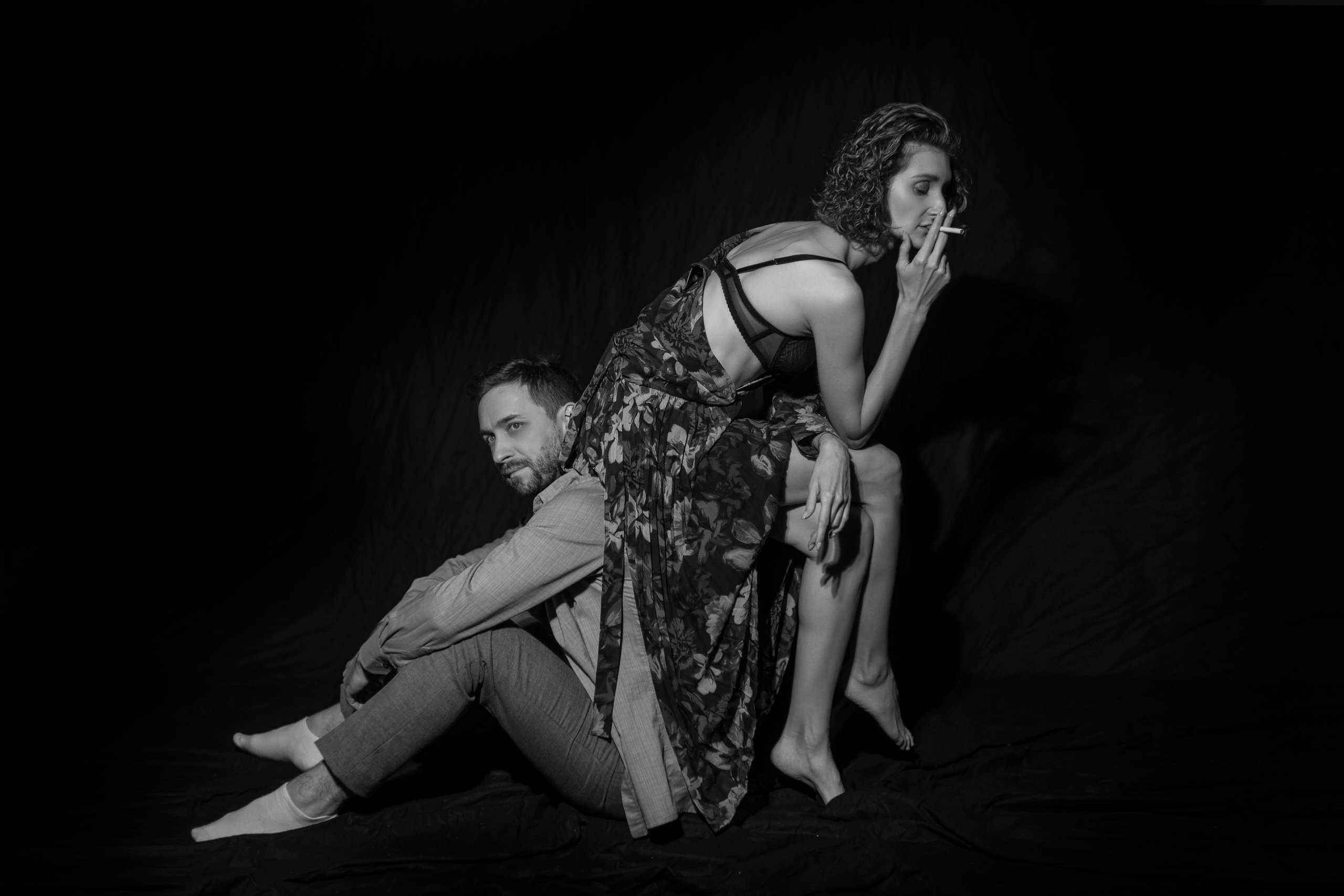 ЧБ грусть. Фотограф Андрей Солод. Арзамас 2022