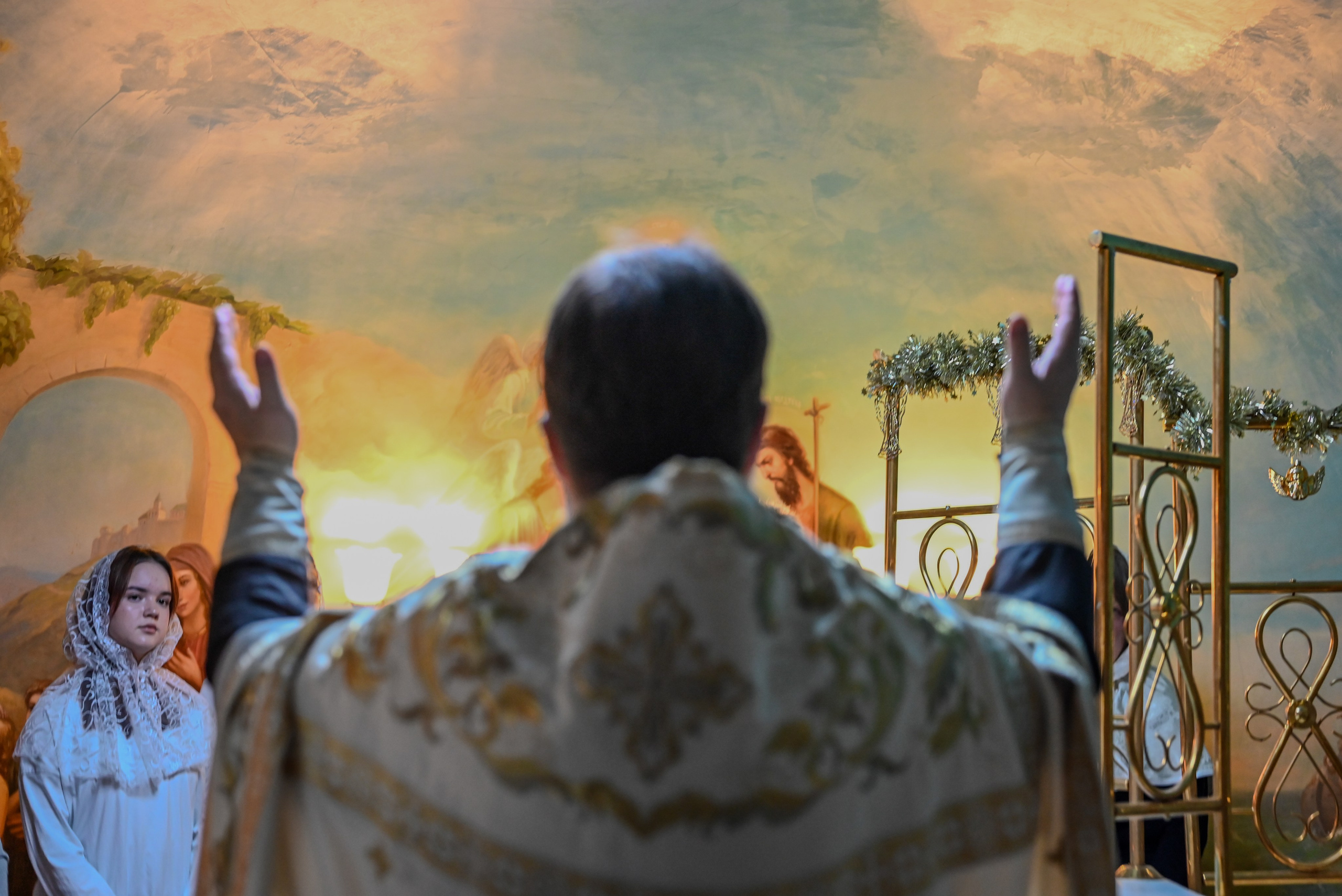 Крещение Совхоз Ленина. Семейный и детский фотограф Москва