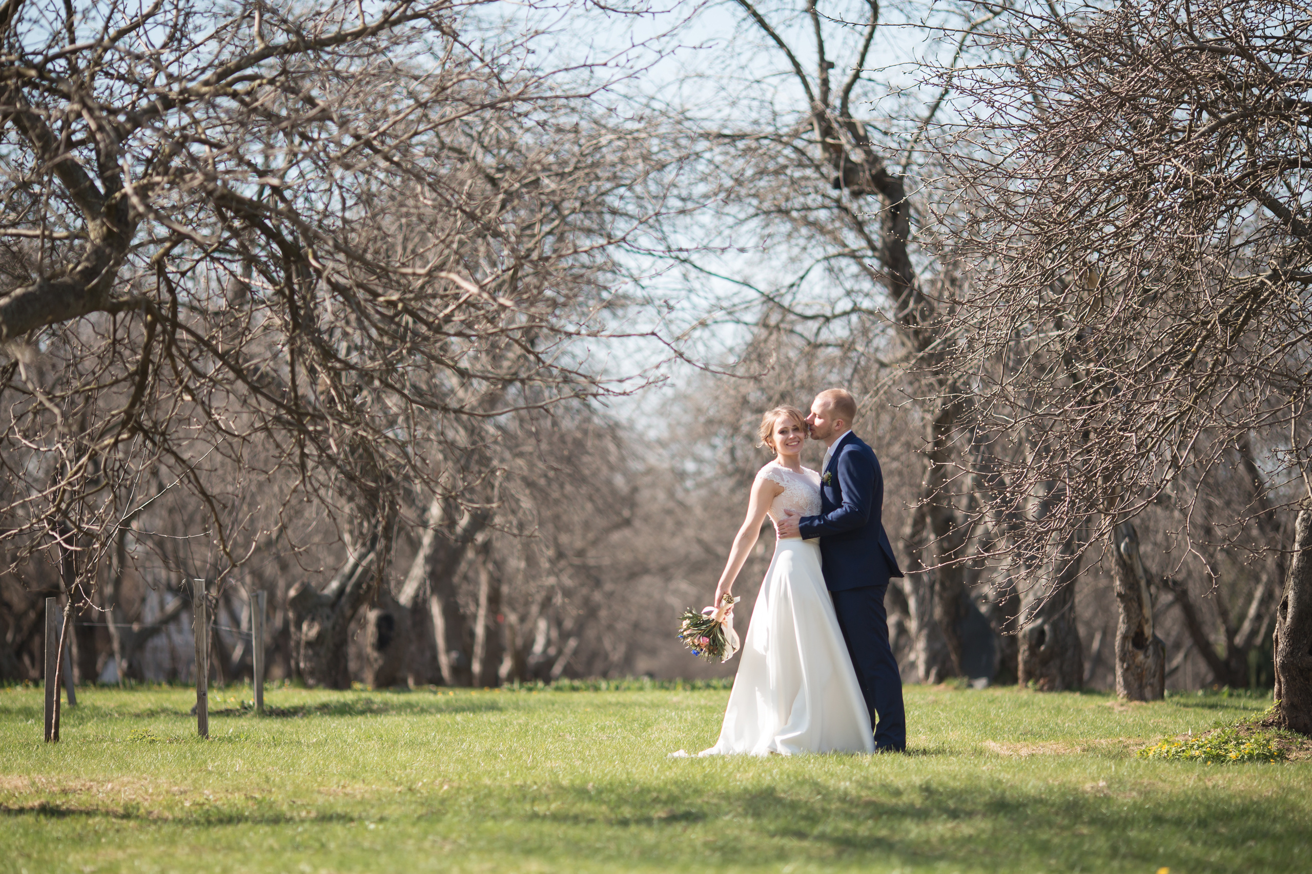Свадьба Елена и Денис, Коломенское. Свадебный и репортажный фотограф (Москва, Королев и другие)