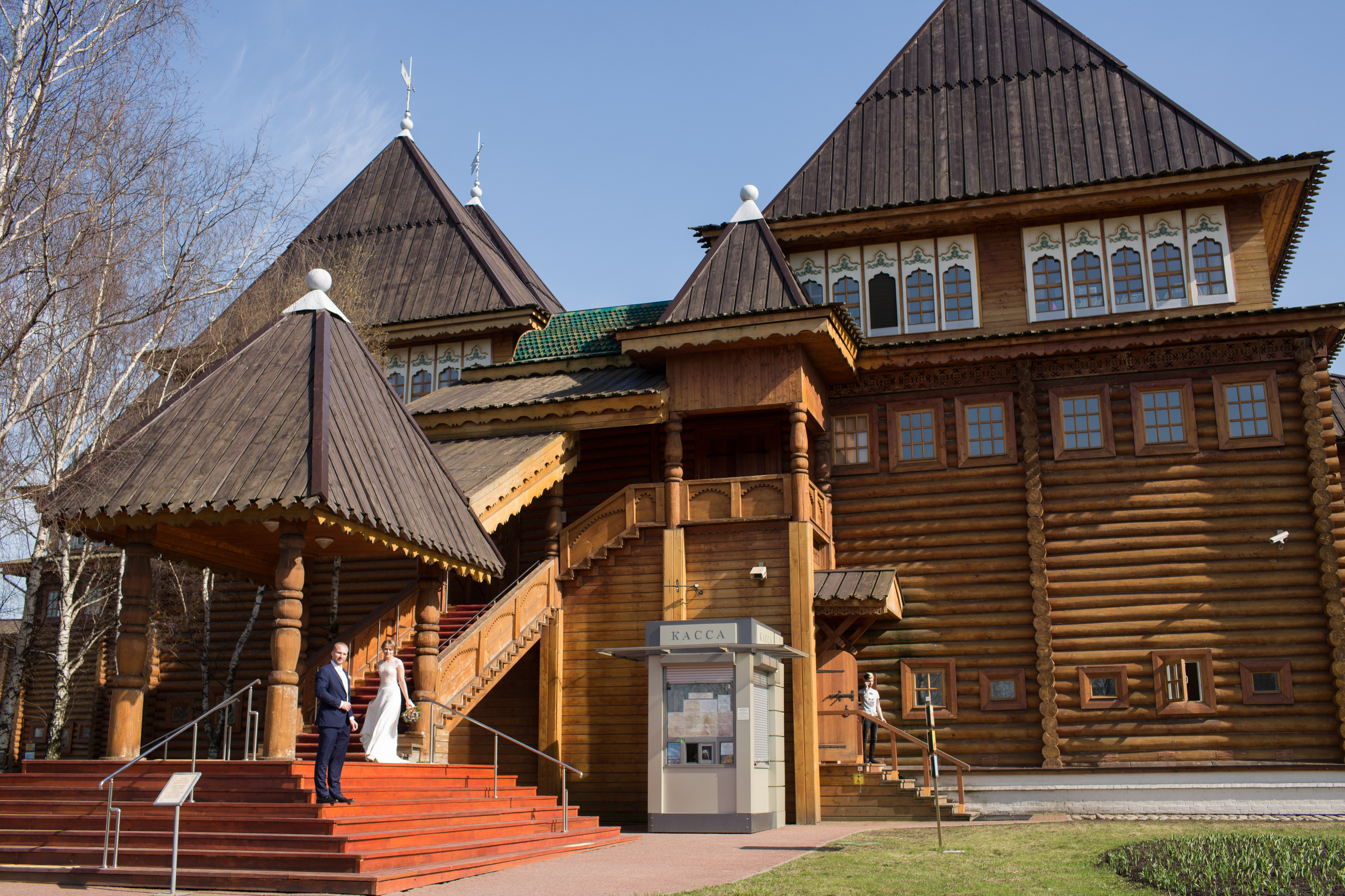 Свадьба Елена и Денис, Коломенское. Свадебный и репортажный фотограф (Москва, Королев и другие)