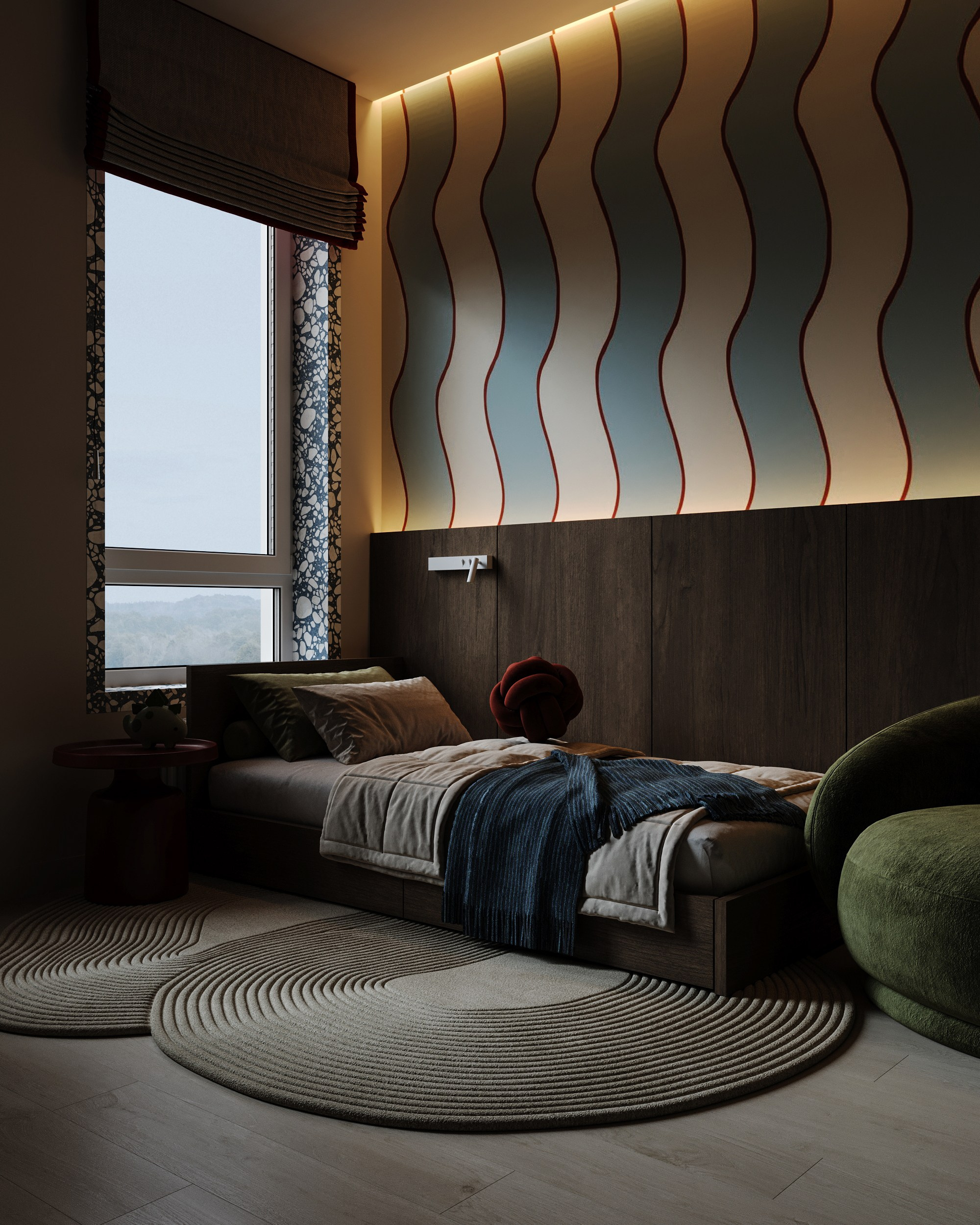 Детская ЖК «Аристократ». 3D визуализация интерьера Надежда Соколова