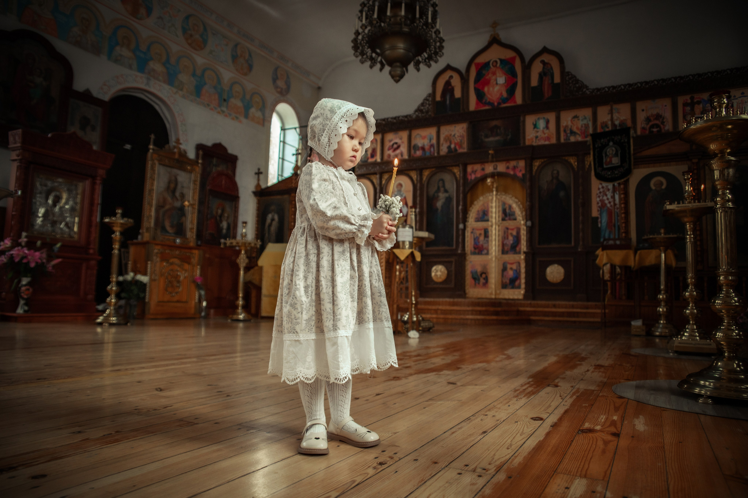 Таинство Крещения Геннадия, Храм Николая Чудотворца Краснослободск. Церковный, семейный и репортажный фотограф Волгоград, Волжский