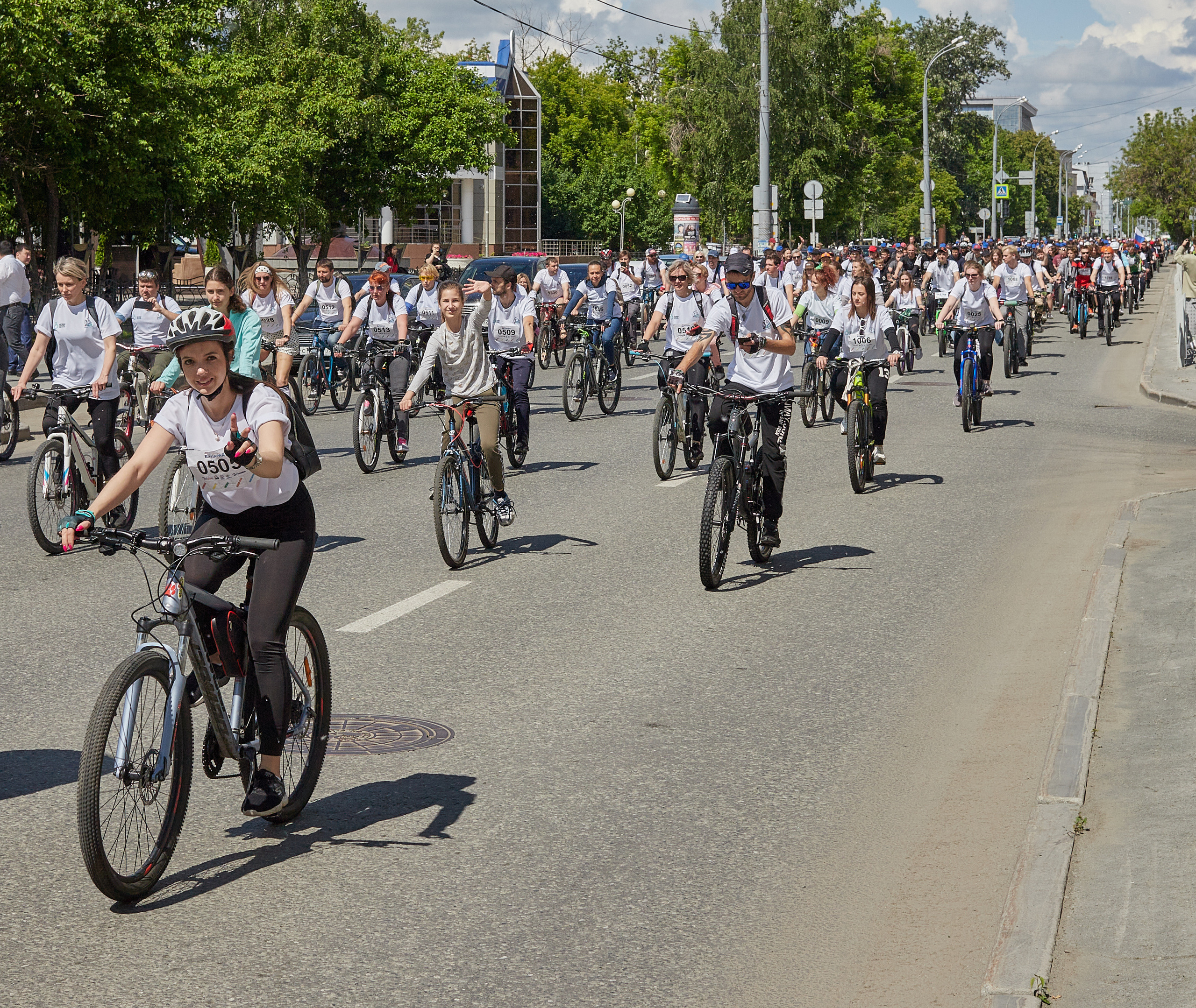 Велопарад. Портретный и репортажный фотограф в Тюмени | Соколов Дмитрий