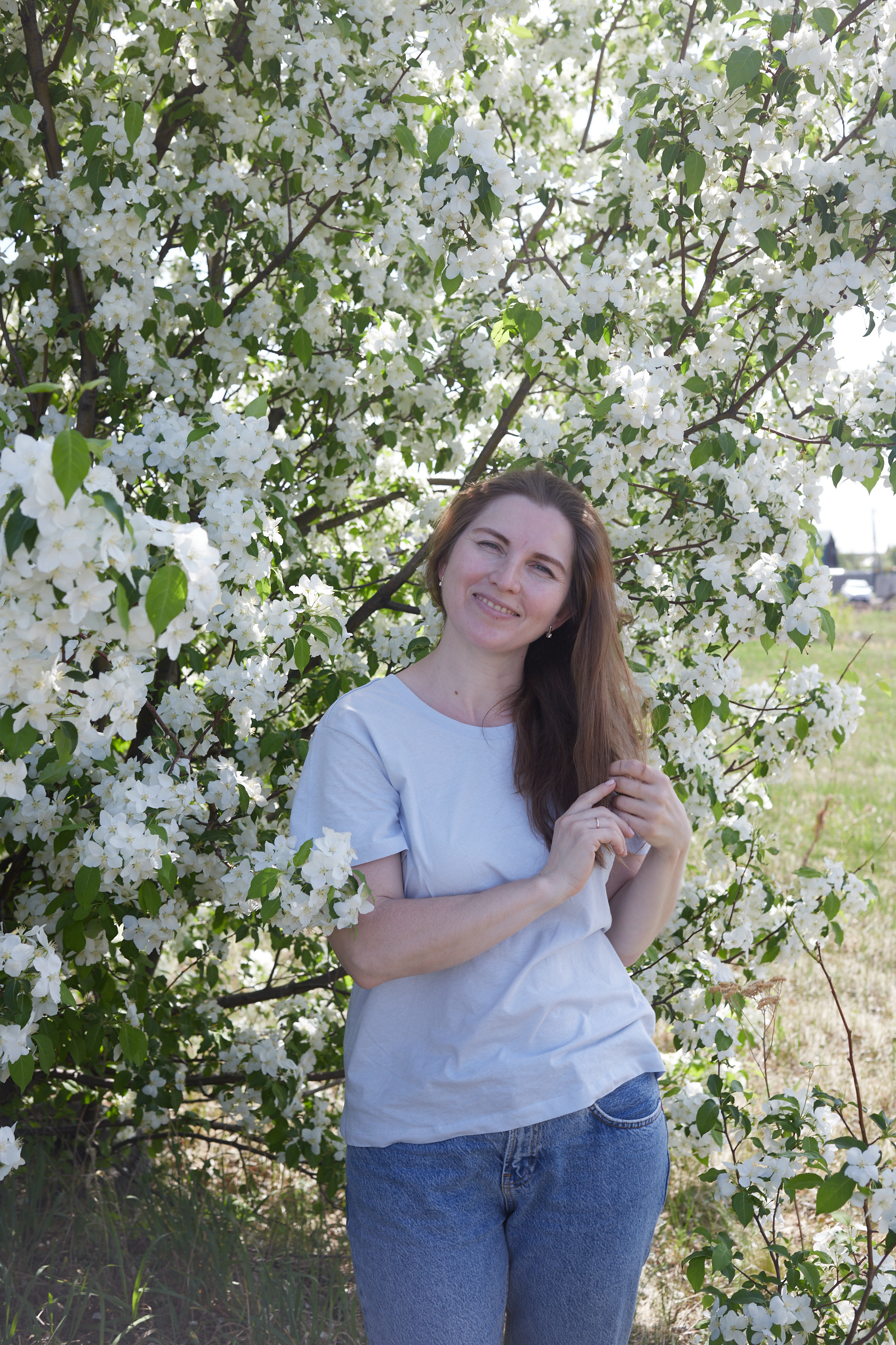 В яблонях. Портретный и репортажный фотограф в Тюмени | Соколов Дмитрий