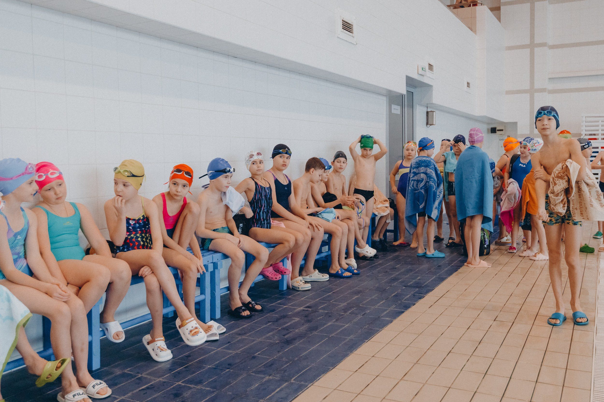 «Новогодние заплывы» в СОЦ «Зодчий». Фотограф Дмитрий Пименов