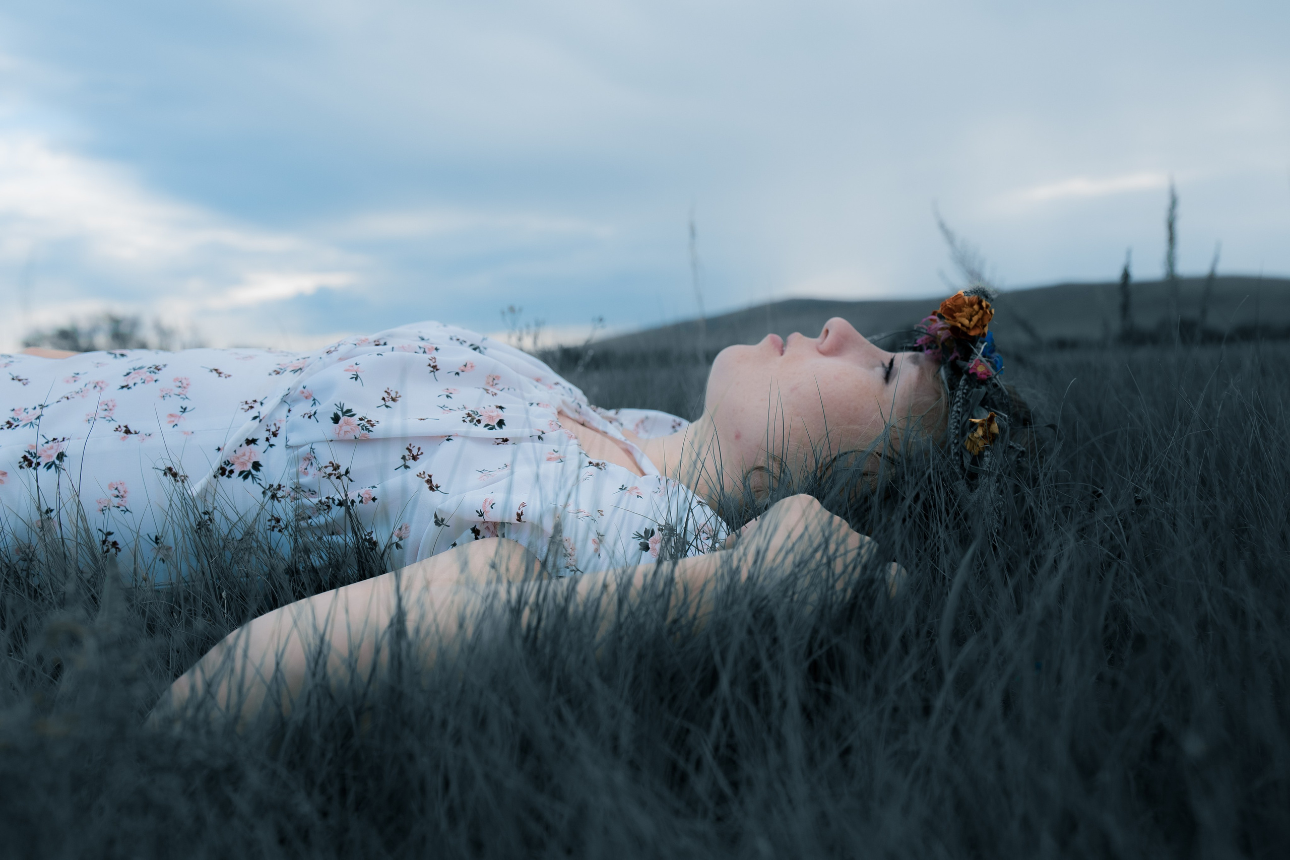 Анастасия, лето, озеро…. Фотограф Юлия Левандовская, п.Ясногорск