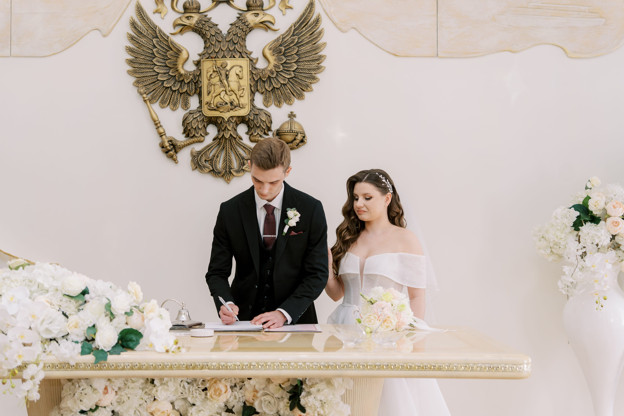 Свадьба Сергея и Дианы в ресторане «Загородный клуб Голицын»