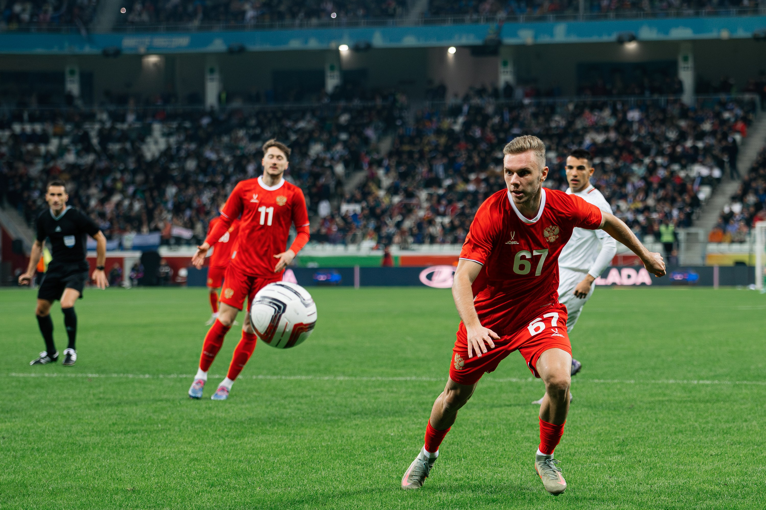 Матч Россия — Иран 2025. Фотограф в Волгограде Виталий Самойлов