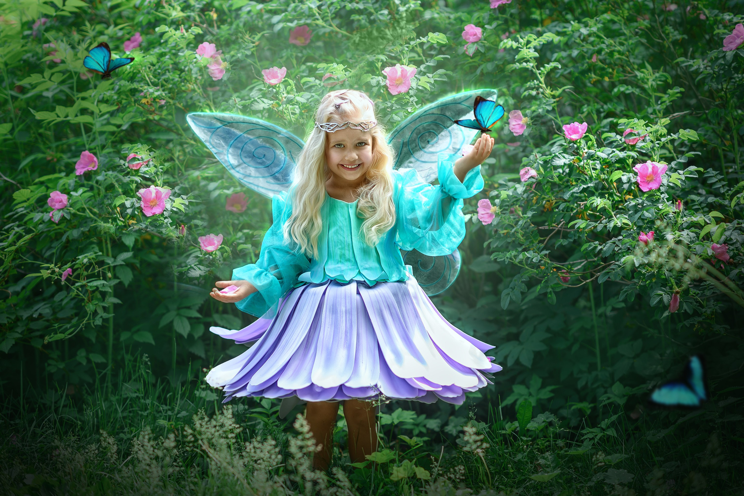 Цветочная фея. Семейный фотограф Екатеринбург Лора Мур