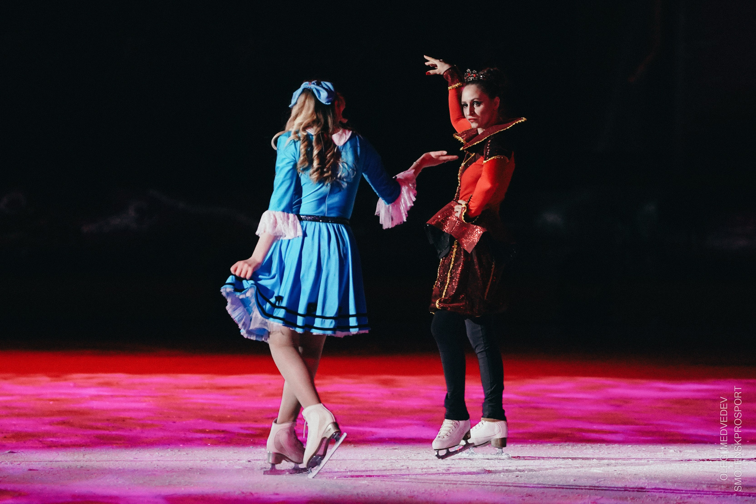 Алиса в стране чудес шоу на льду. Спортивный фотограф Олег Медведев | prosport67 | Смоленск