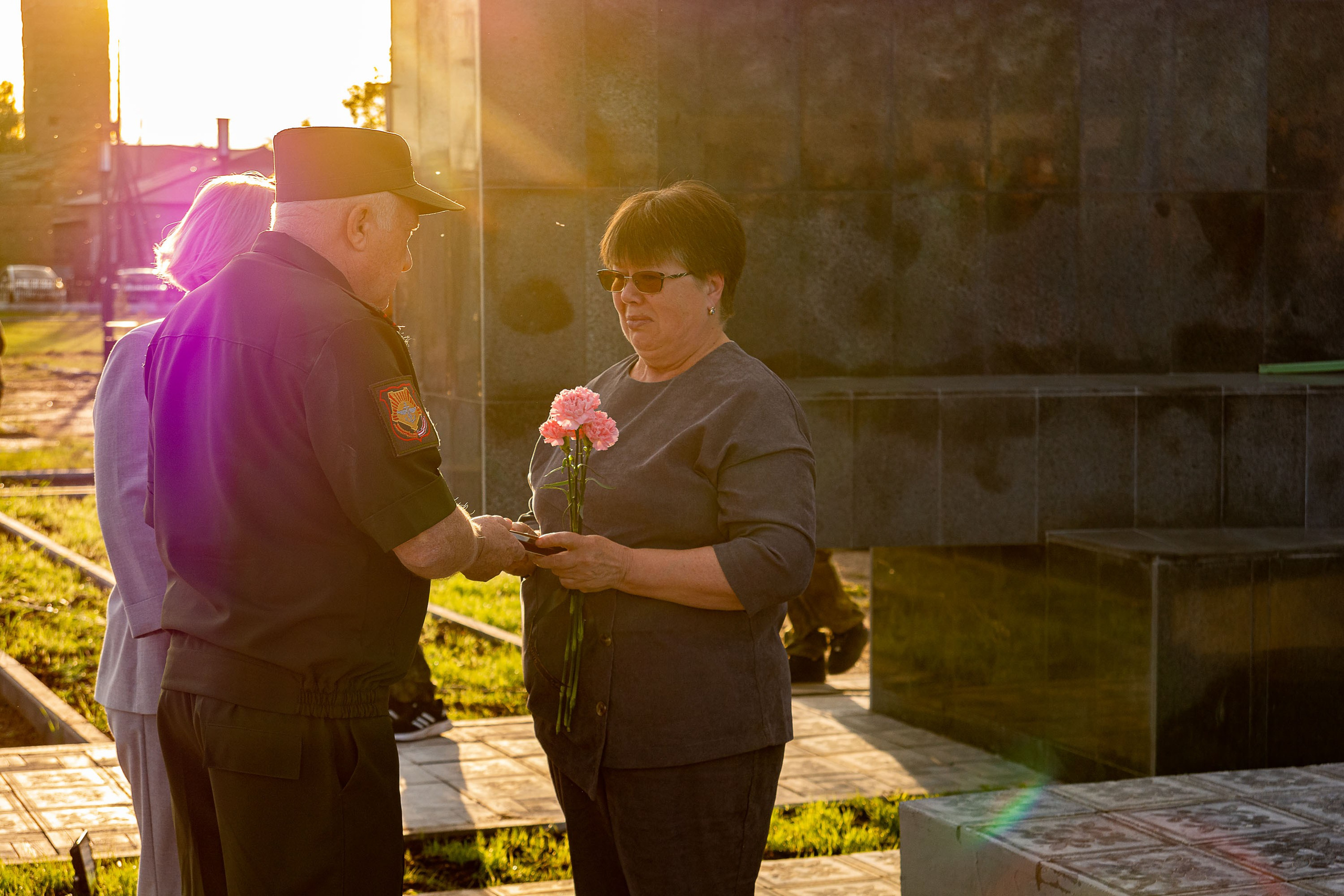 Открытие мемориального комплекса. Фотограф широкого профиля Чита-Цасучей