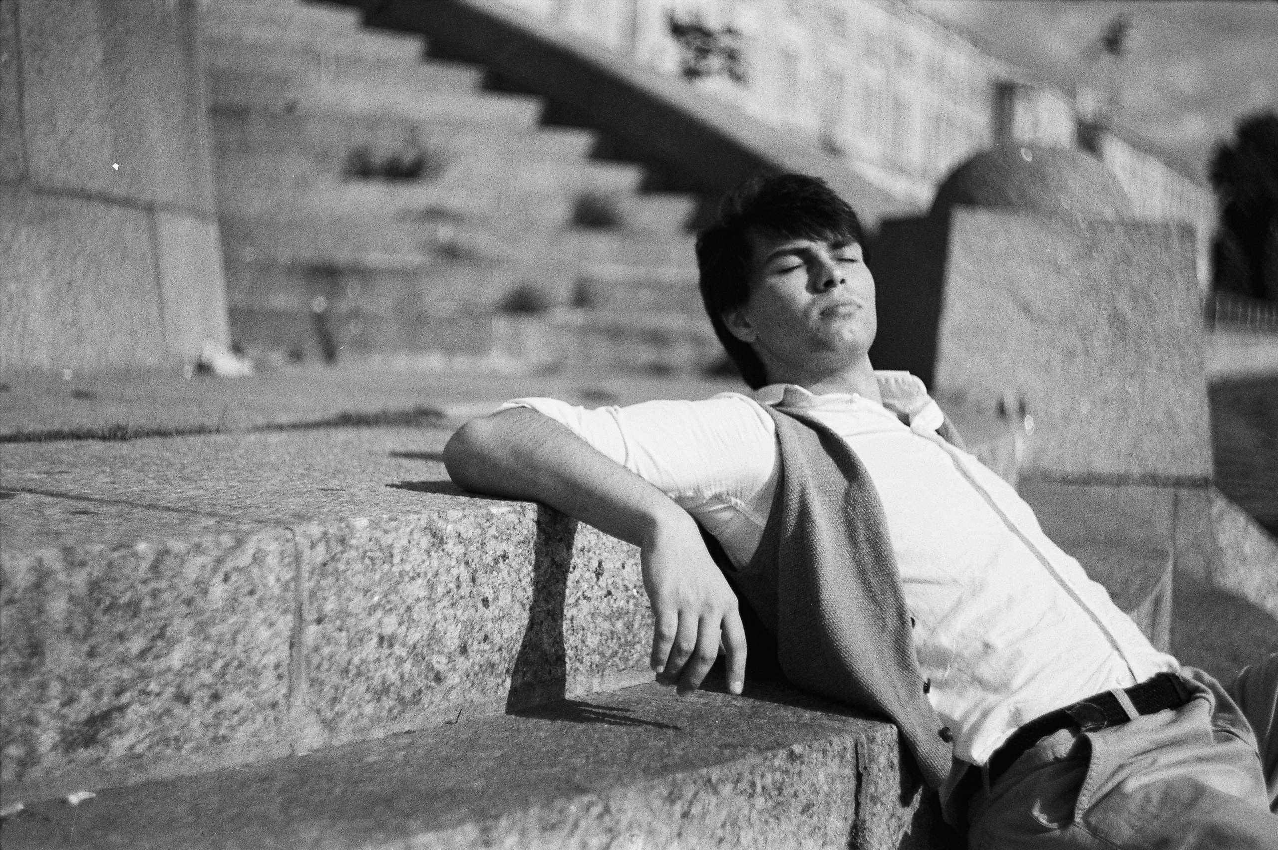 Прогулочная фотосессия на плёнку для Михаила в Санкт-Петербурге. Светлана Гопанюк. Портретный фотограф. Санкт-Петербург. СПб