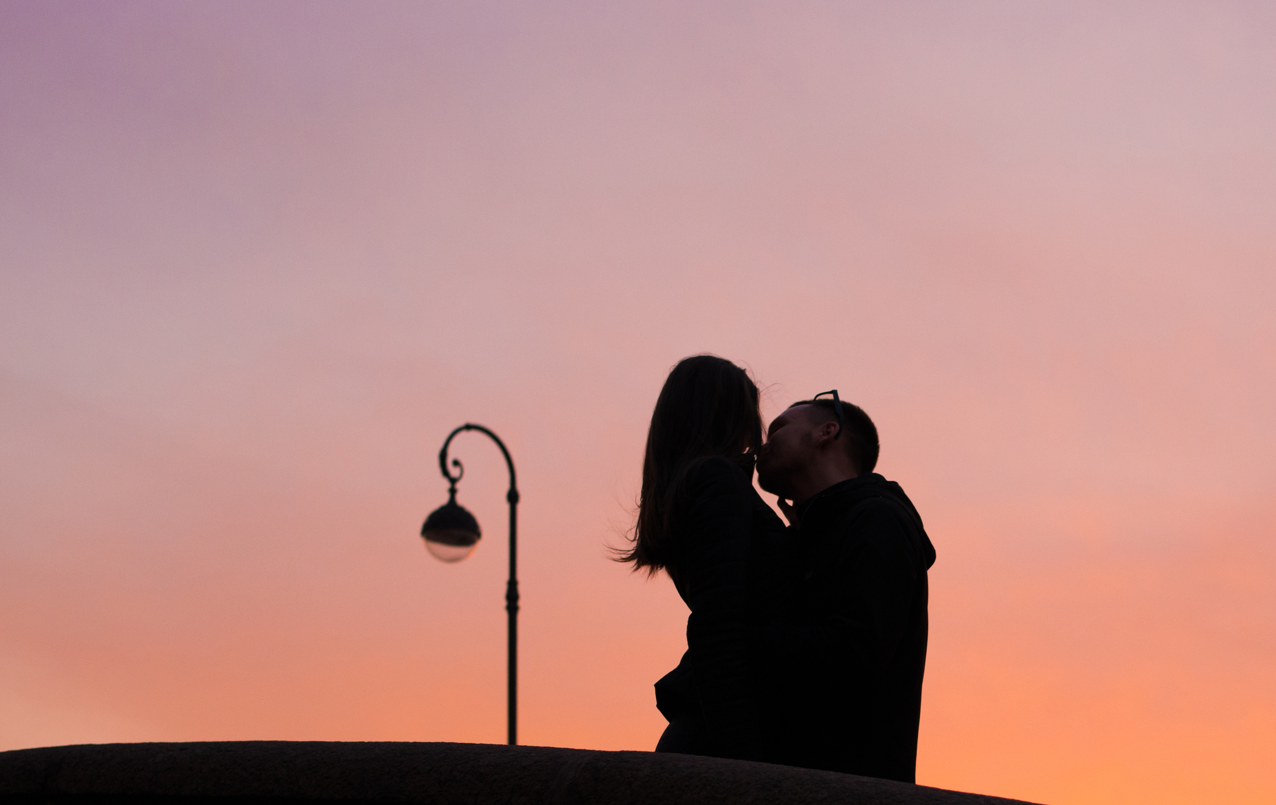 Love Story - sunset. Фотограф Анна Хассаинет LIFE / LOVE/ IMAGE