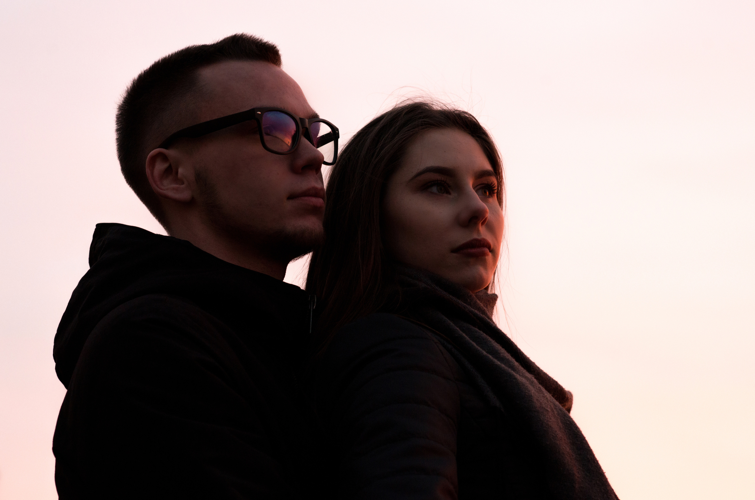 Love Story - sunset. Фотограф Анна Хассаинет LIFE / LOVE/ IMAGE