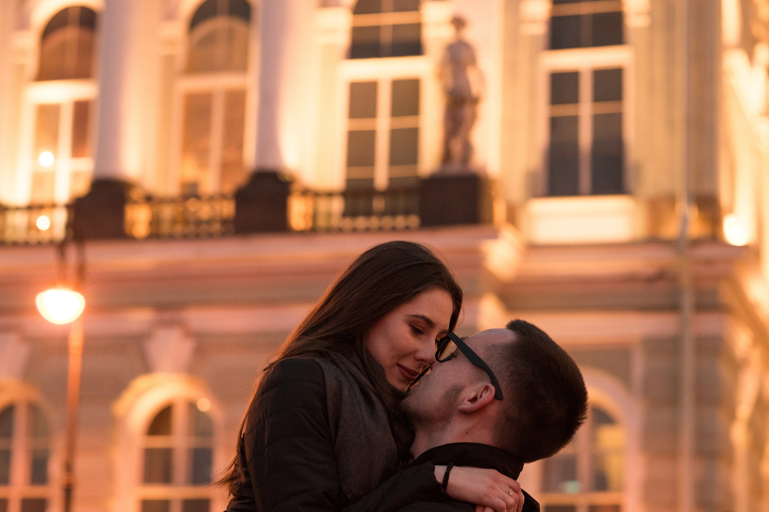 Love Story - sunset. Фотограф Анна Хассаинет LIFE / LOVE/ IMAGE