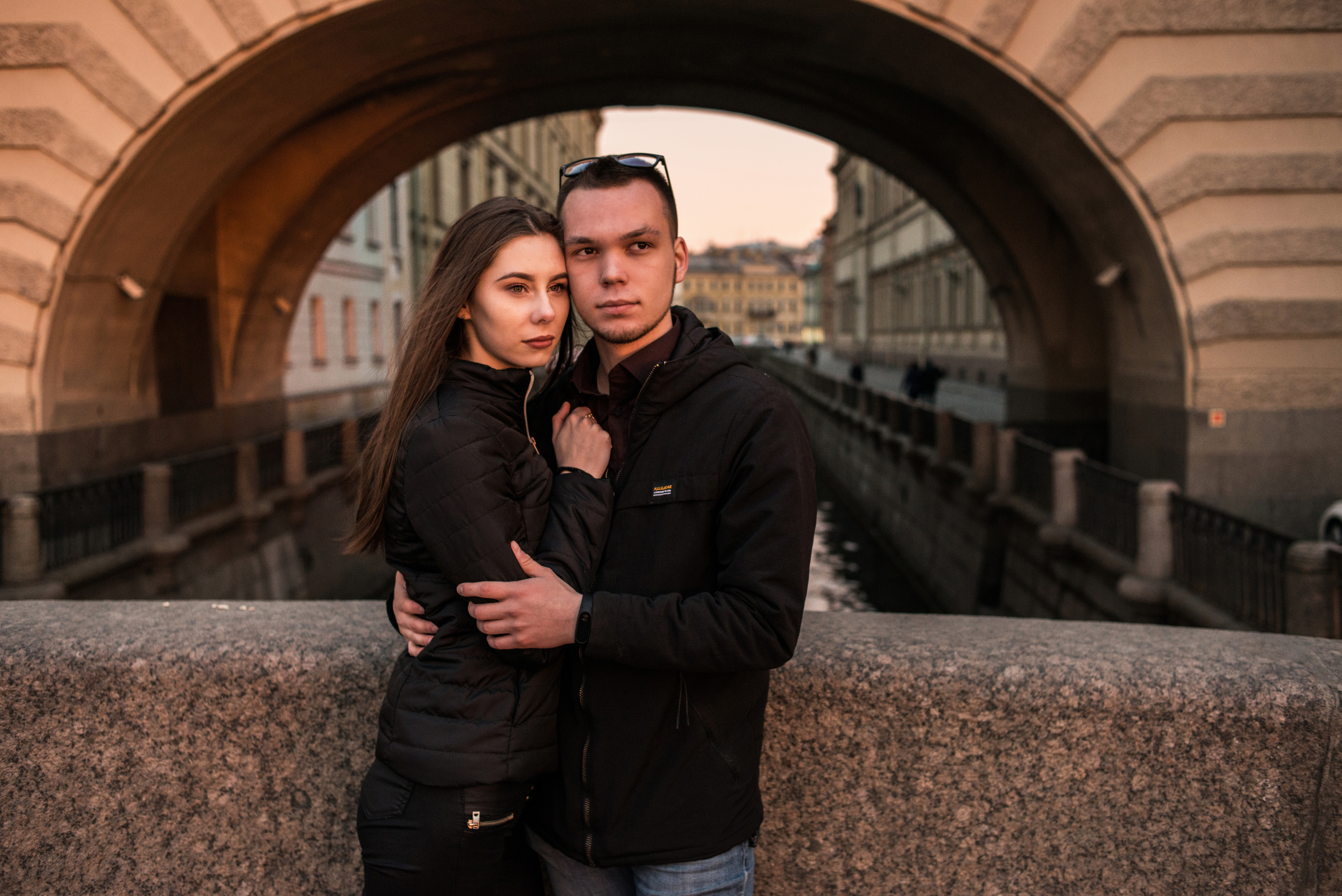 Love Story - sunset. Фотограф Анна Хассаинет LIFE / LOVE/ IMAGE