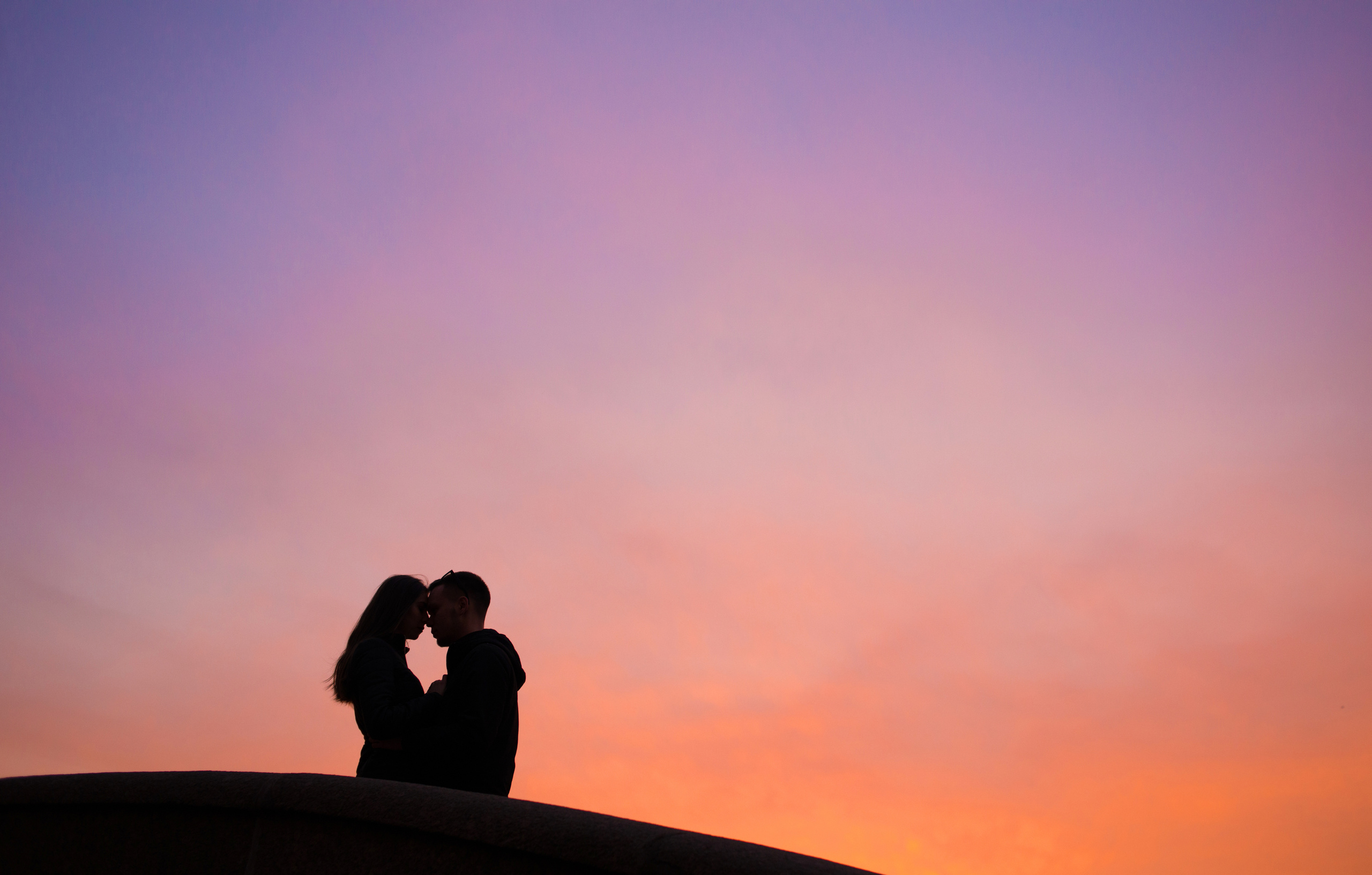 Love Story - sunset. Фотограф Анна Хассаинет LIFE / LOVE/ IMAGE