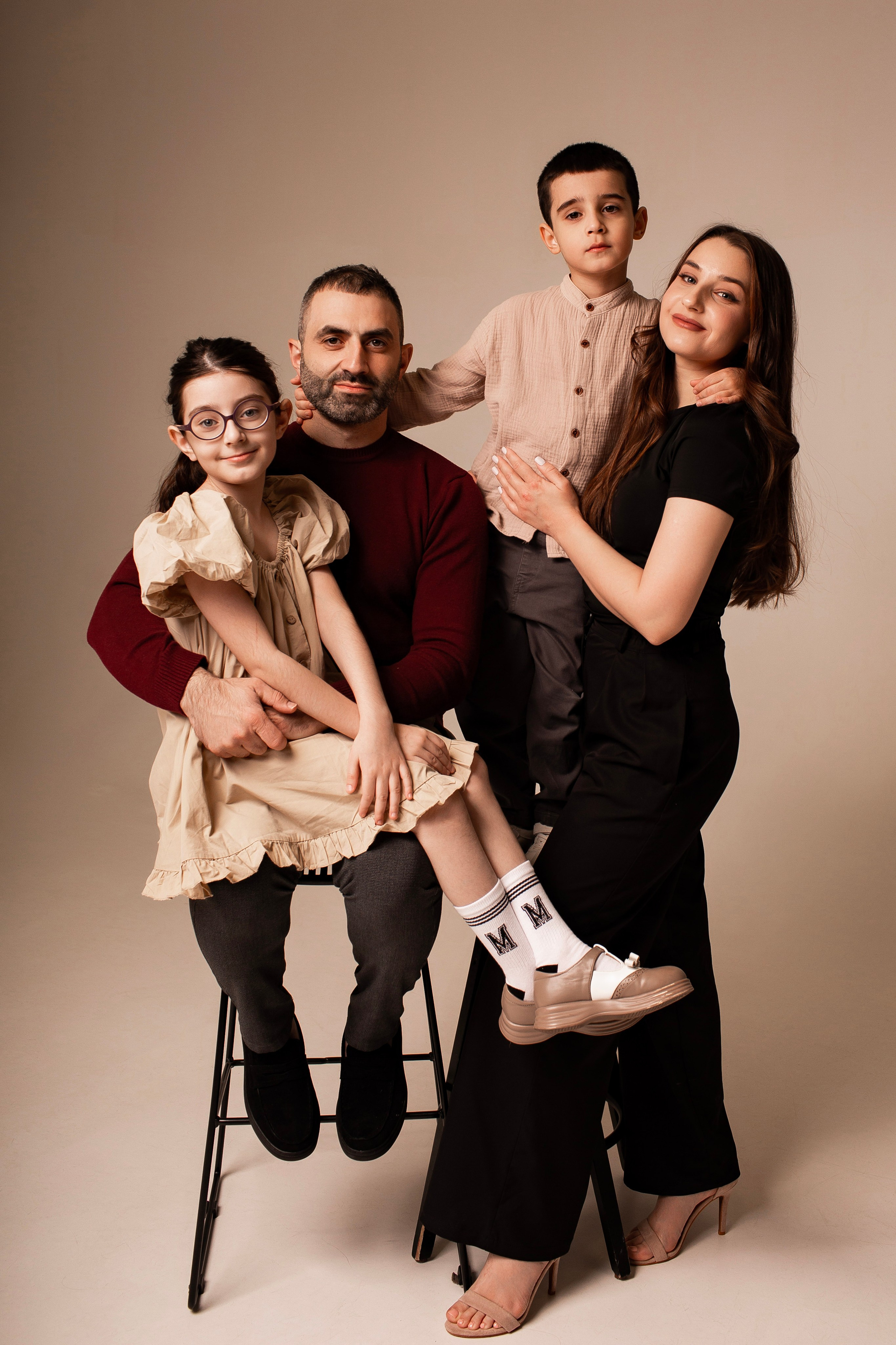 Семья Мелконян. Семейная съемка — это красивый способ признаться своей семье в любви