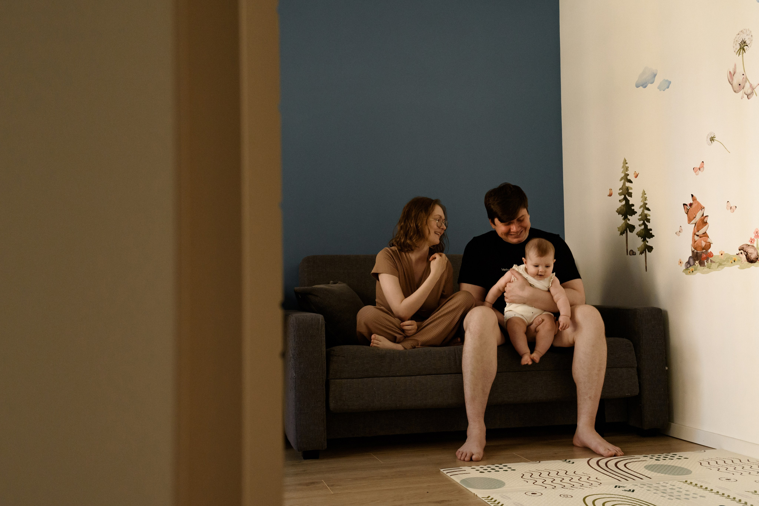 Serezha, Galya & Vasilisa. Семейный, Свадебный фотограф СПБ Питер— Романова Екатерина