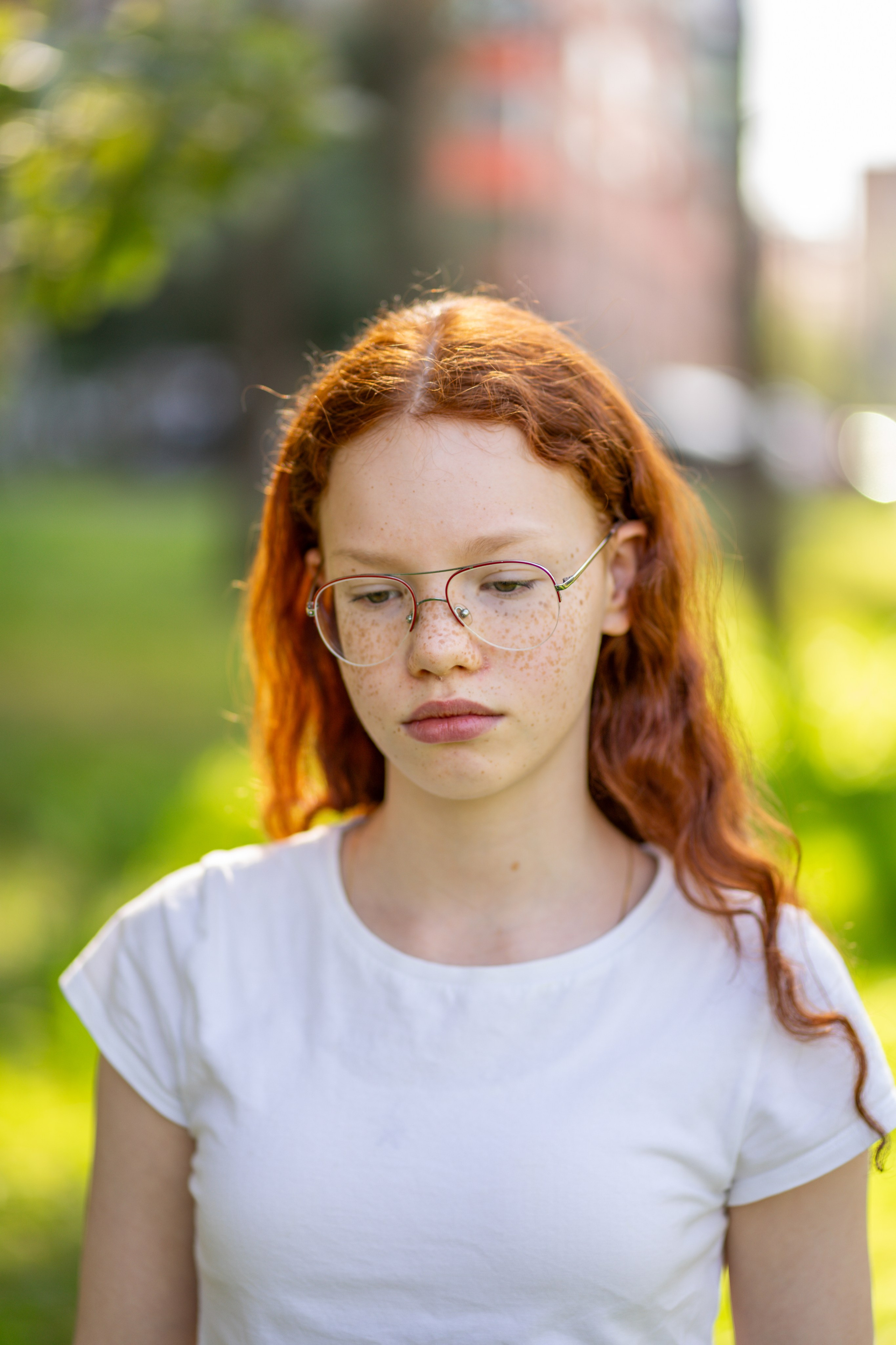 Девочка на природе